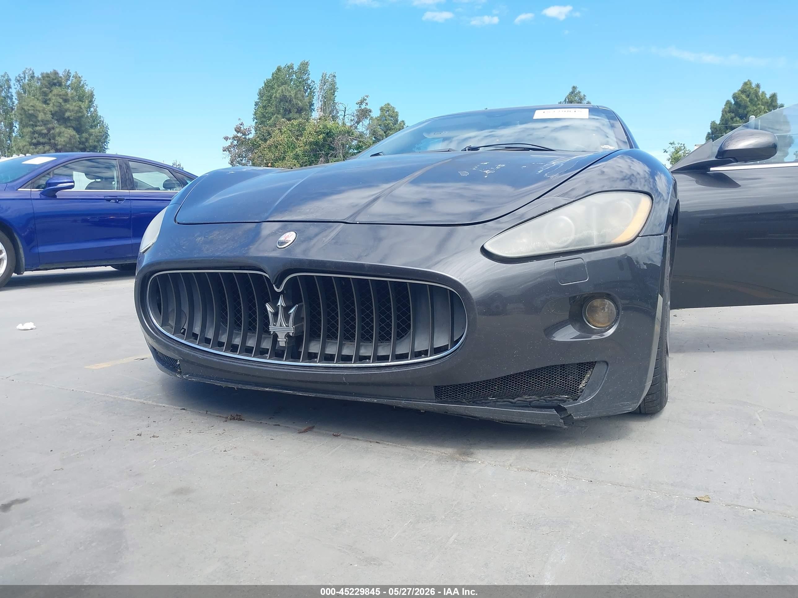 2008 Maserati Granturismo   Black vin: ZAMGJ45A380034378