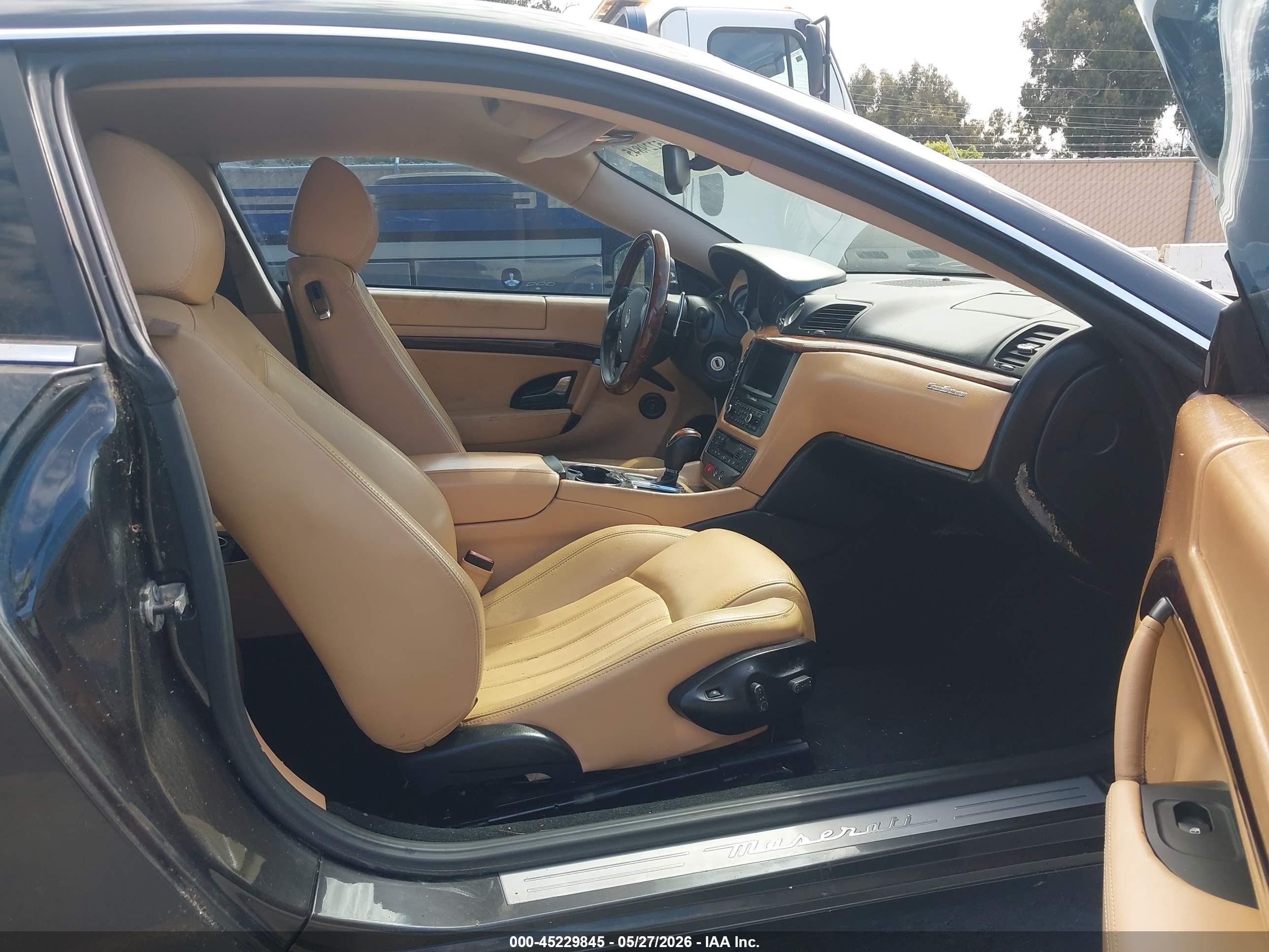 2008 Maserati Granturismo   Black vin: ZAMGJ45A380034378