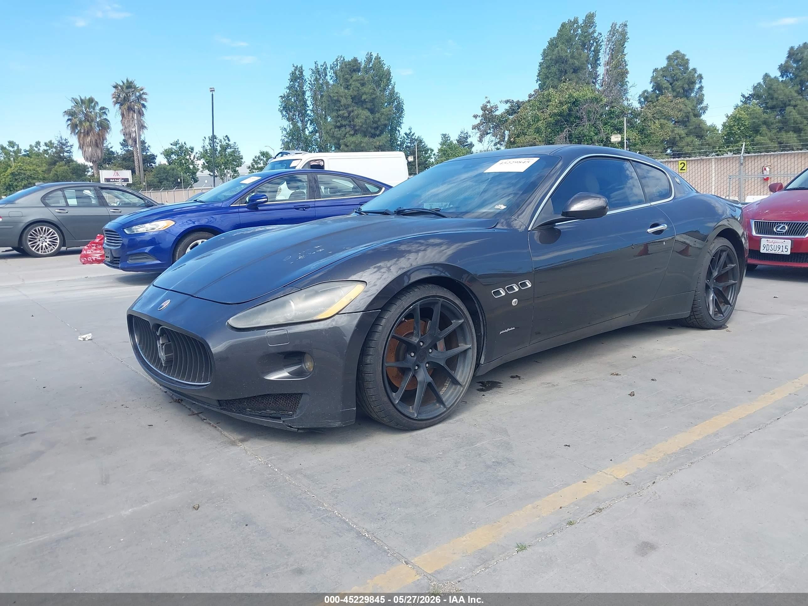 2008 Maserati Granturismo   Black vin: ZAMGJ45A380034378