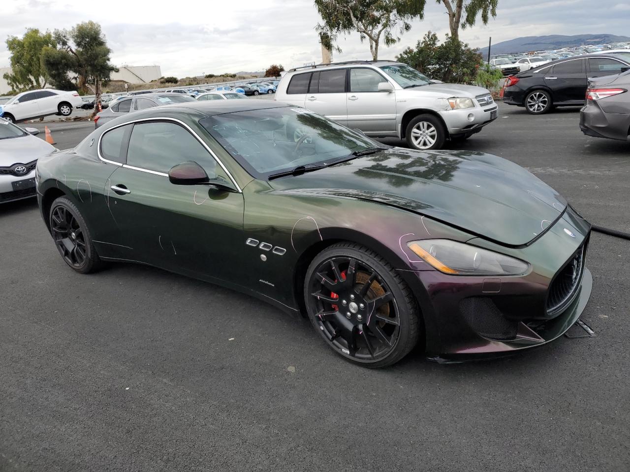 2008 Maserati Granturismo Green vin: ZAMGJ45A380039855