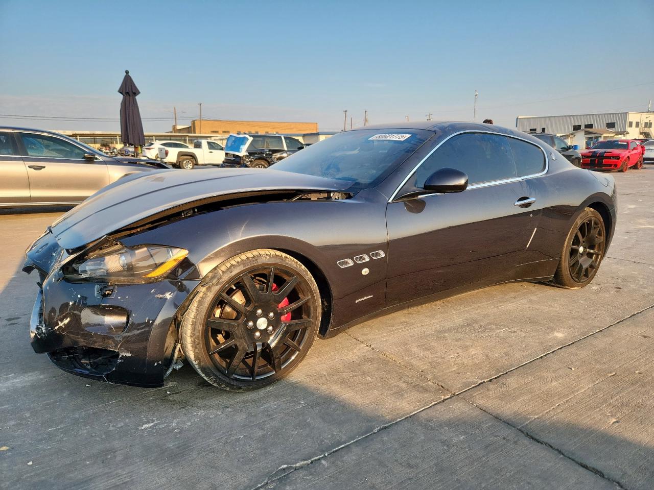 2008 Maserati Granturismo Gray vin: ZAMGJ45A380040309