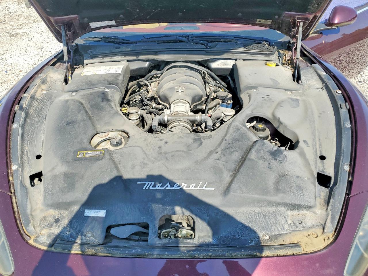 2008 Maserati Granturismo Maroon vin: ZAMGJ45A480036379