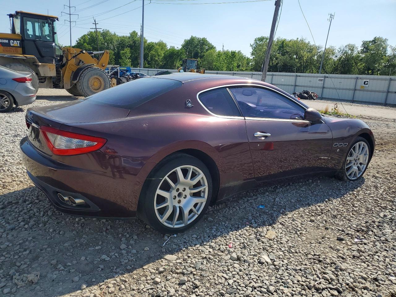 2008 Maserati Granturismo Maroon vin: ZAMGJ45A480036379