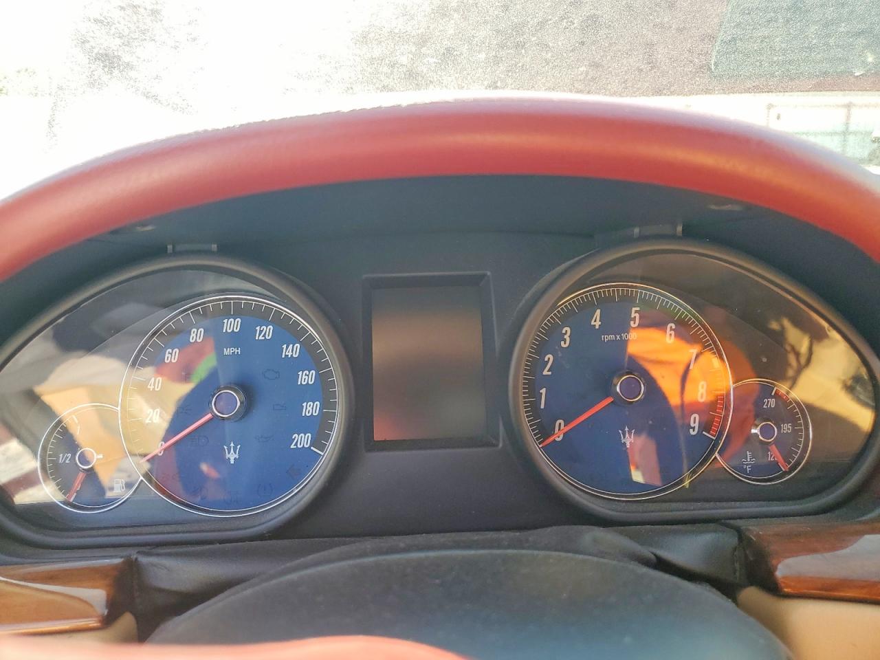 2008 Maserati Granturismo Maroon vin: ZAMGJ45A480036379