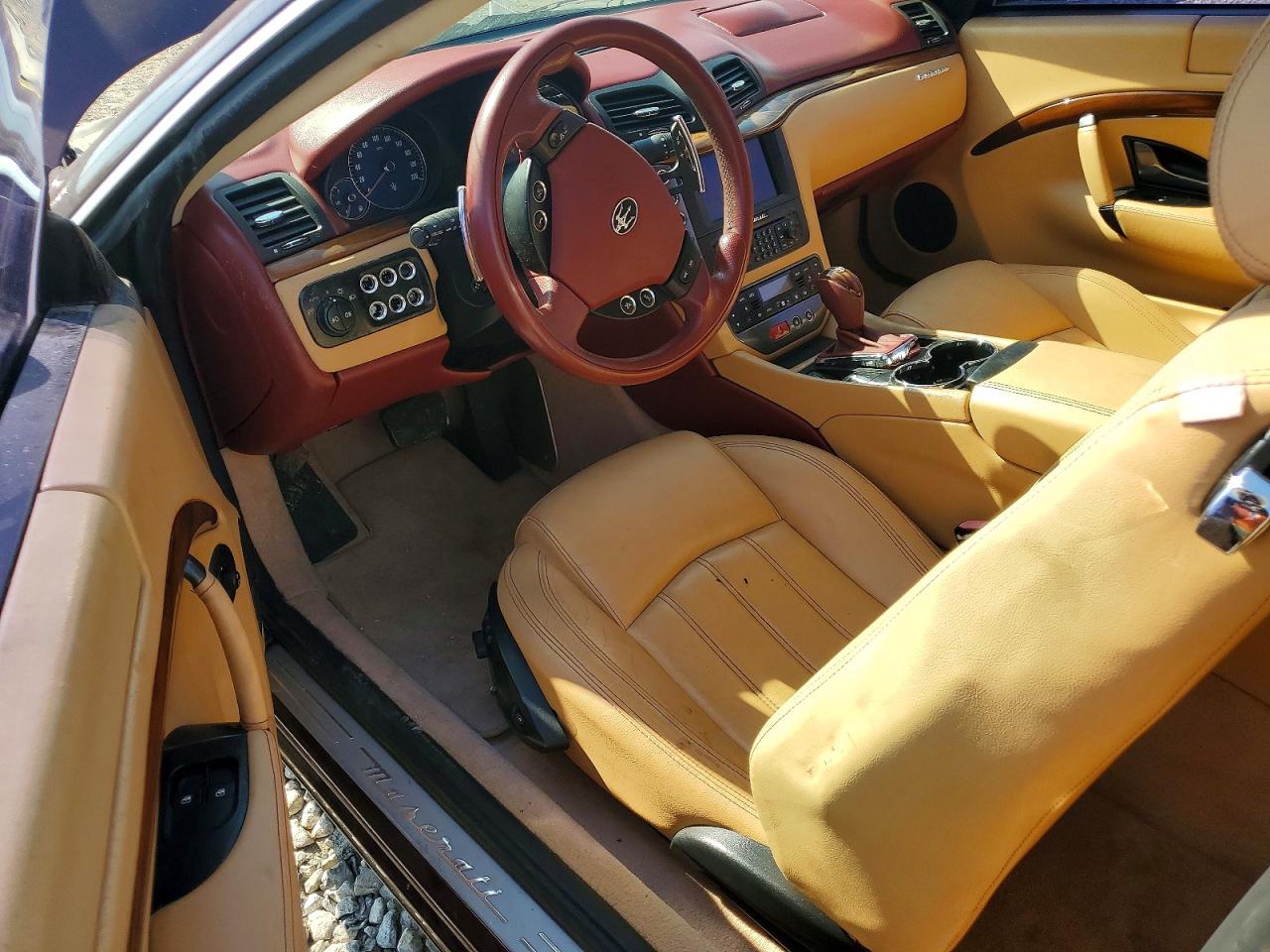 2008 Maserati Granturismo Maroon vin: ZAMGJ45A480036379