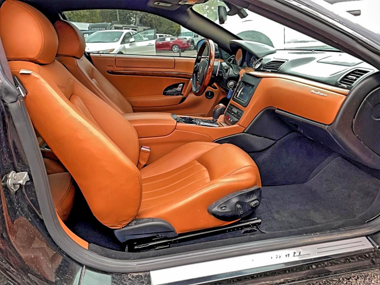2008 Maserati Granturismo Black vin: ZAMGJ45A480037130
