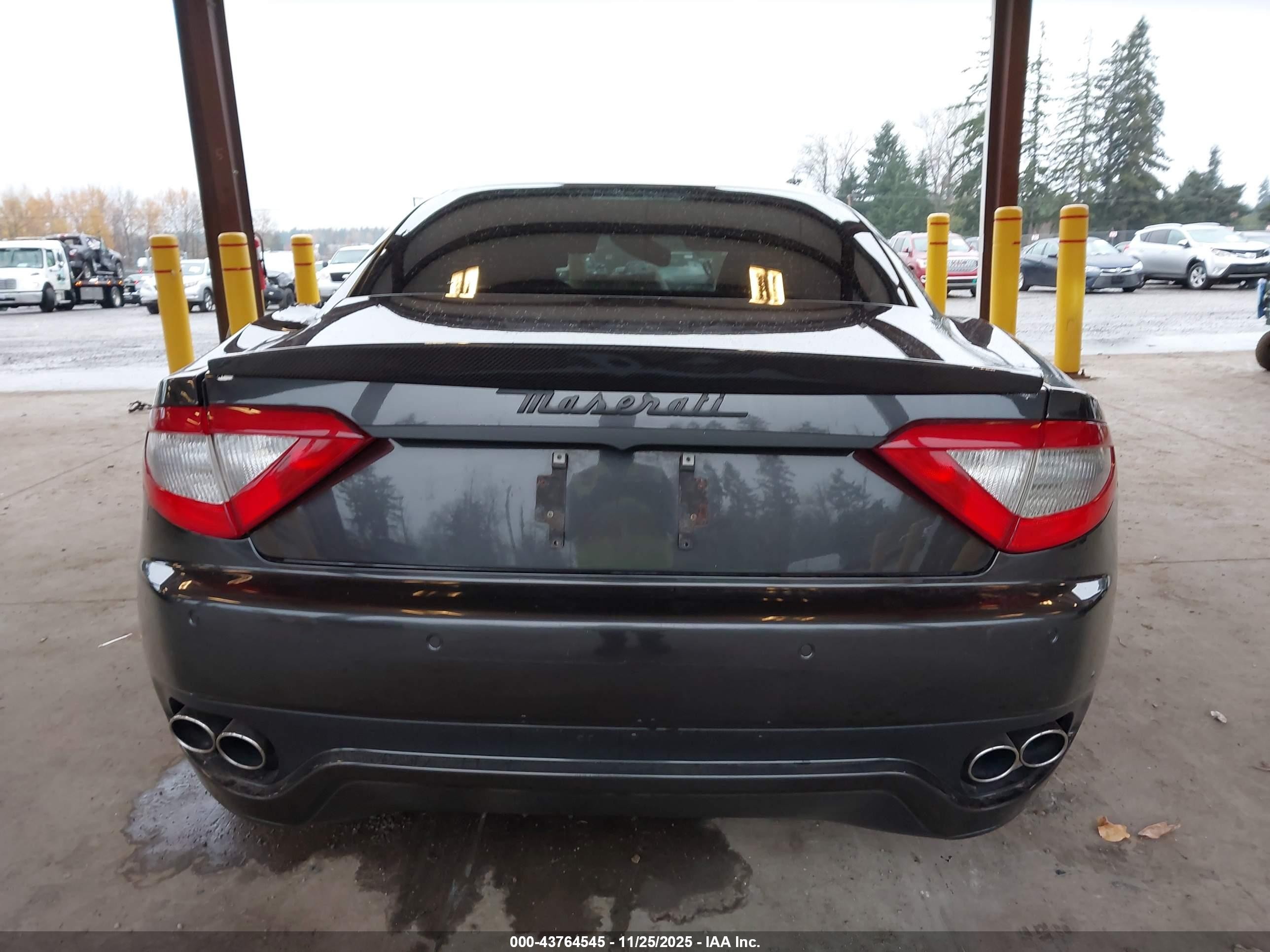 2008 Maserati Granturismo   Gray vin: ZAMGJ45A480038634