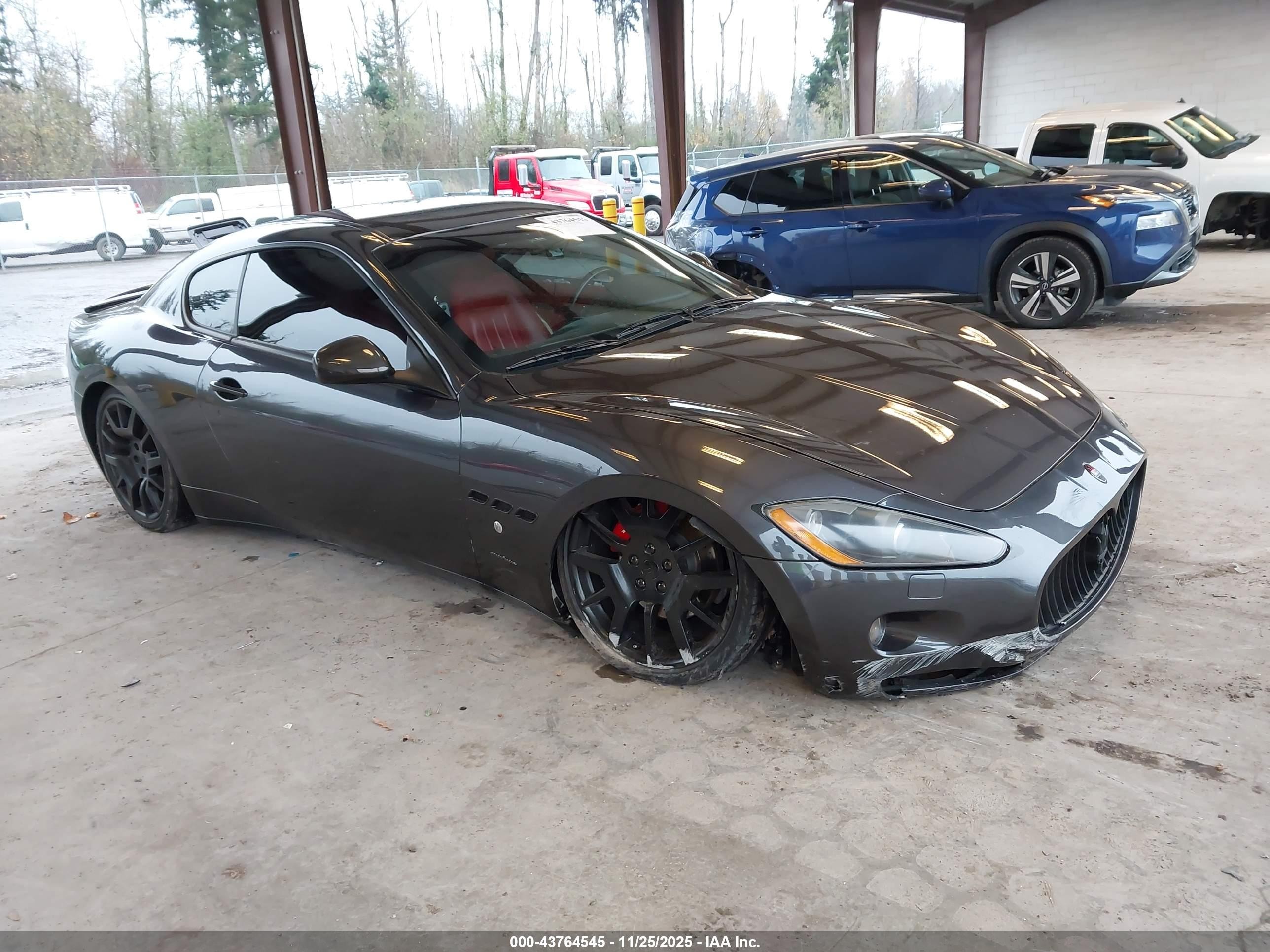 2008 Maserati Granturismo   Gray vin: ZAMGJ45A480038634