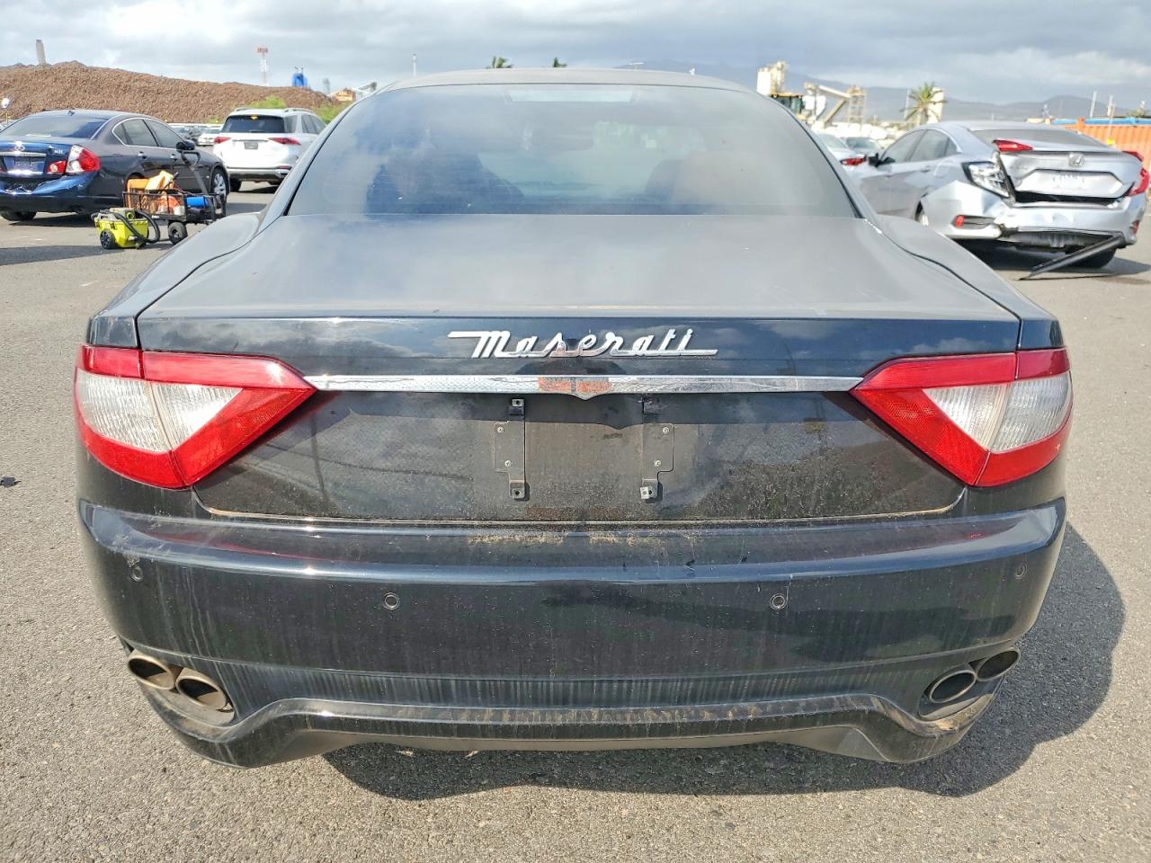 2008 Maserati Granturismo Black vin: ZAMGJ45A580036584