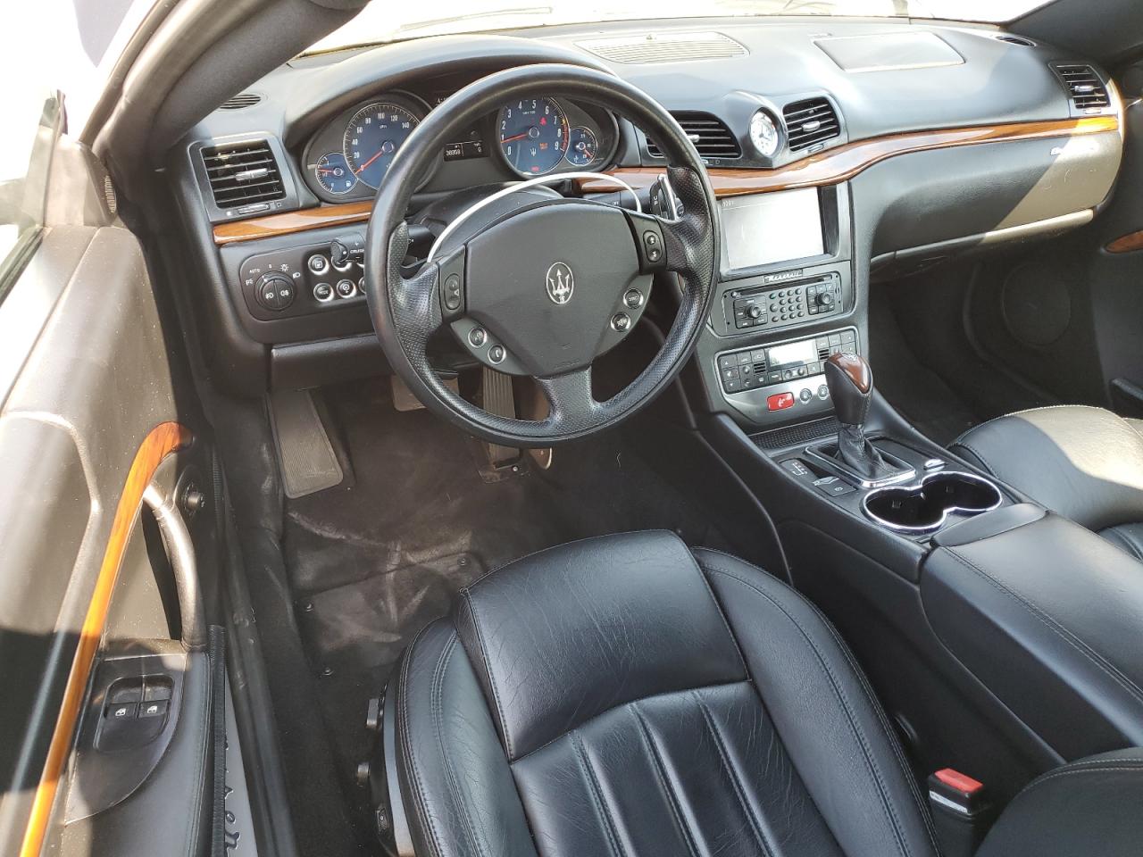 2008 Maserati Granturismo Black vin: ZAMGJ45A580036603