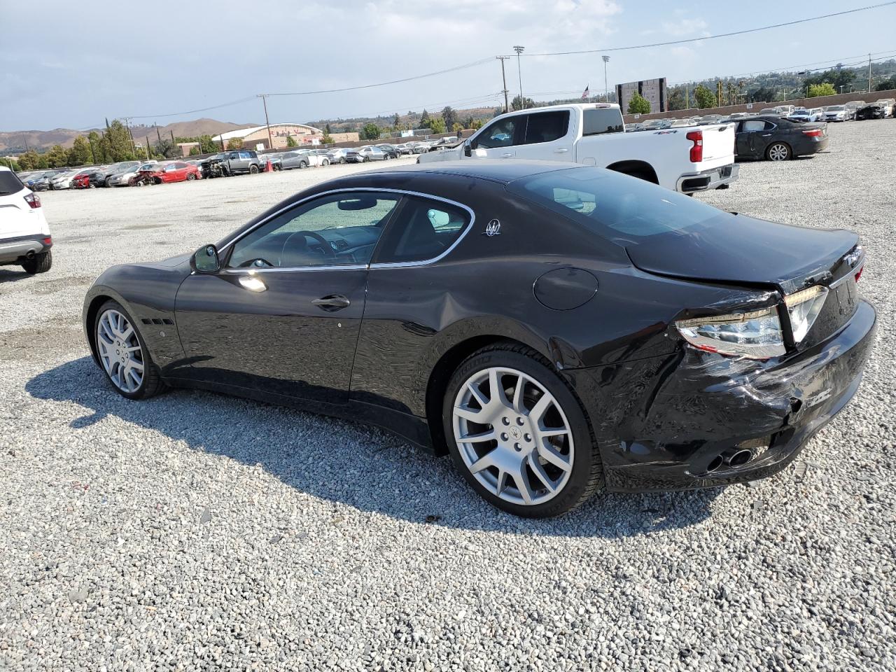 2008 Maserati Granturismo Black vin: ZAMGJ45A580036603