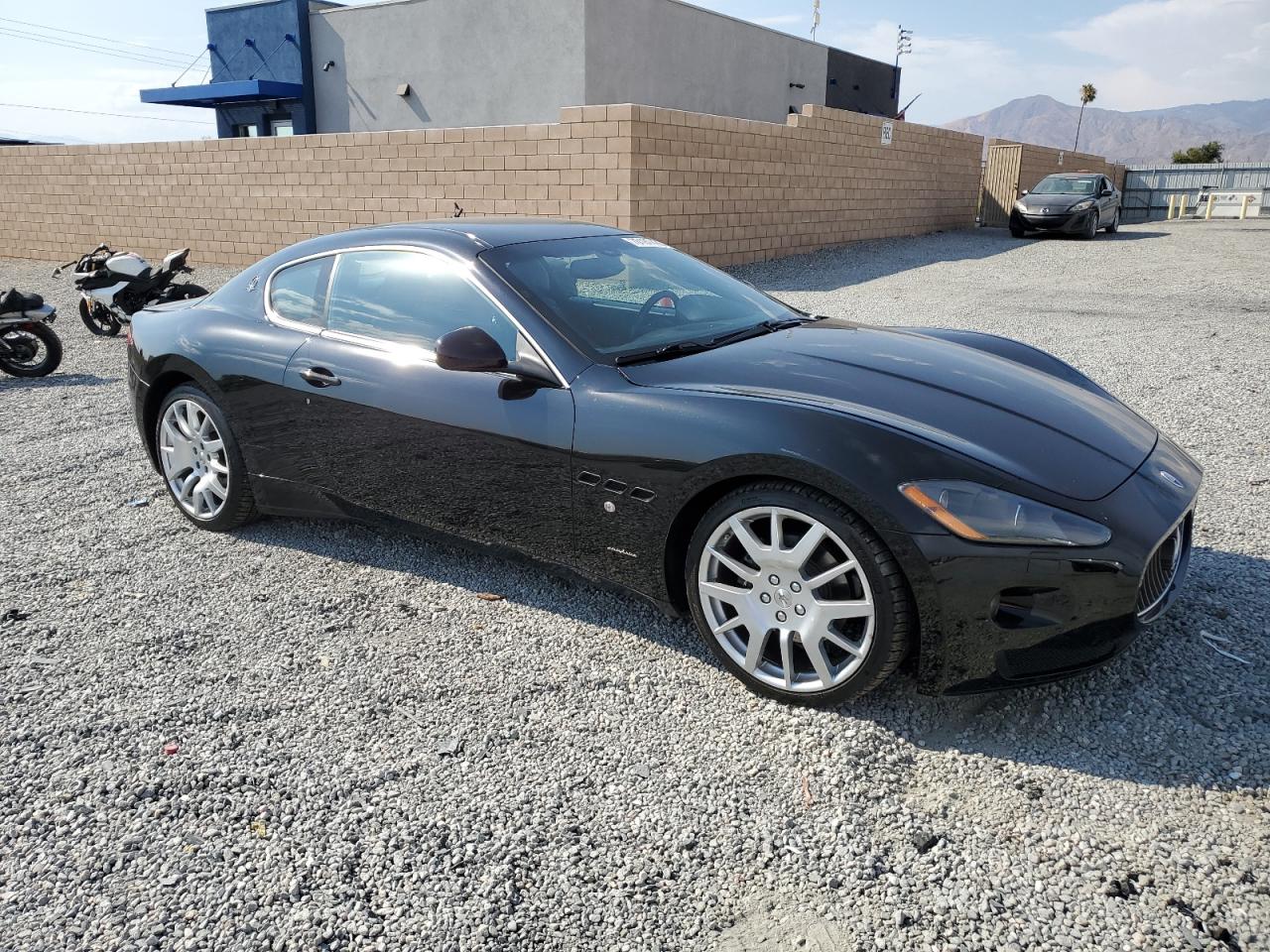 2008 Maserati Granturismo Black vin: ZAMGJ45A580036603