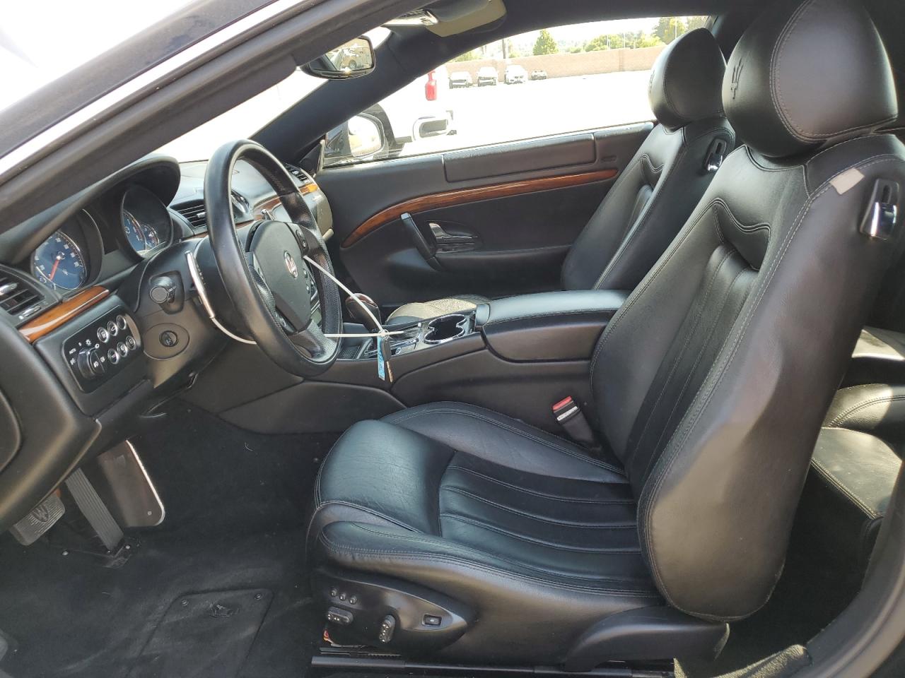 2008 Maserati Granturismo Black vin: ZAMGJ45A580036603