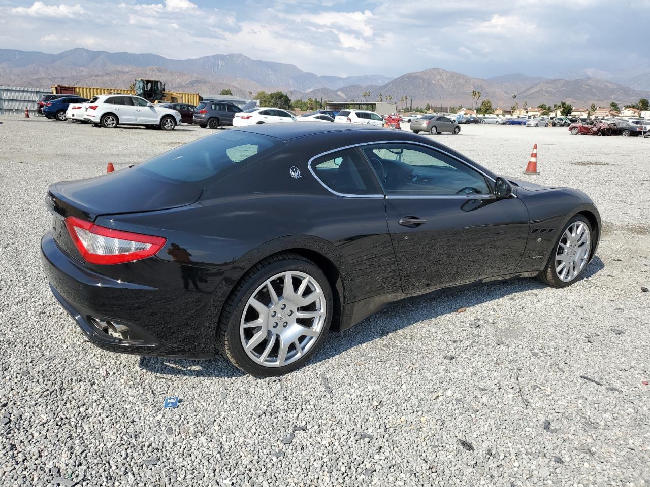 2008 Maserati Granturismo Black vin: ZAMGJ45A580036603