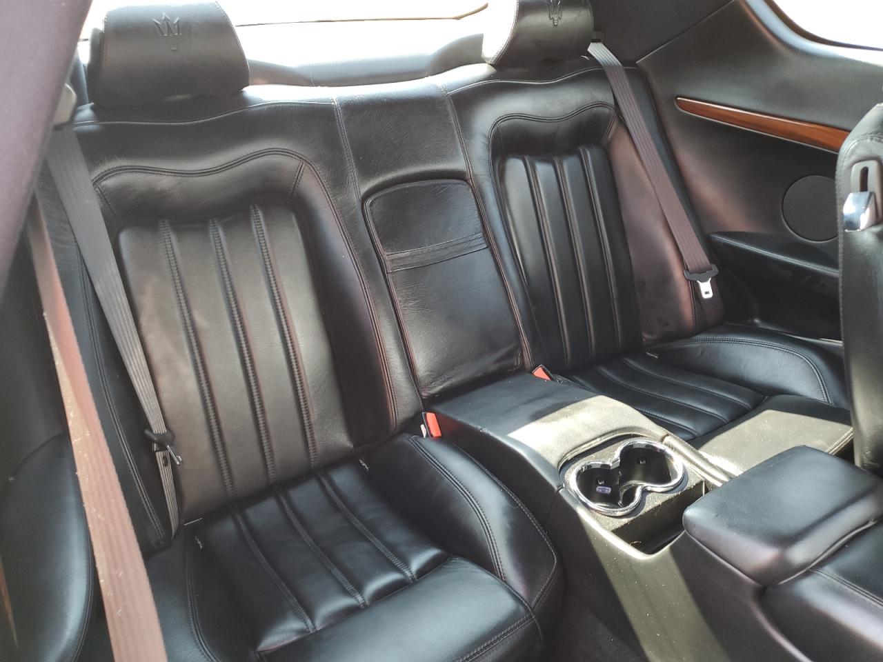 2008 Maserati Granturismo Black vin: ZAMGJ45A580036603