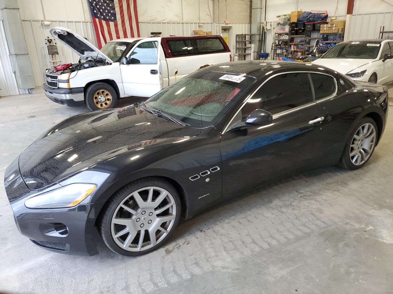 2008 Maserati Granturismo Black vin: ZAMGJ45A580037363