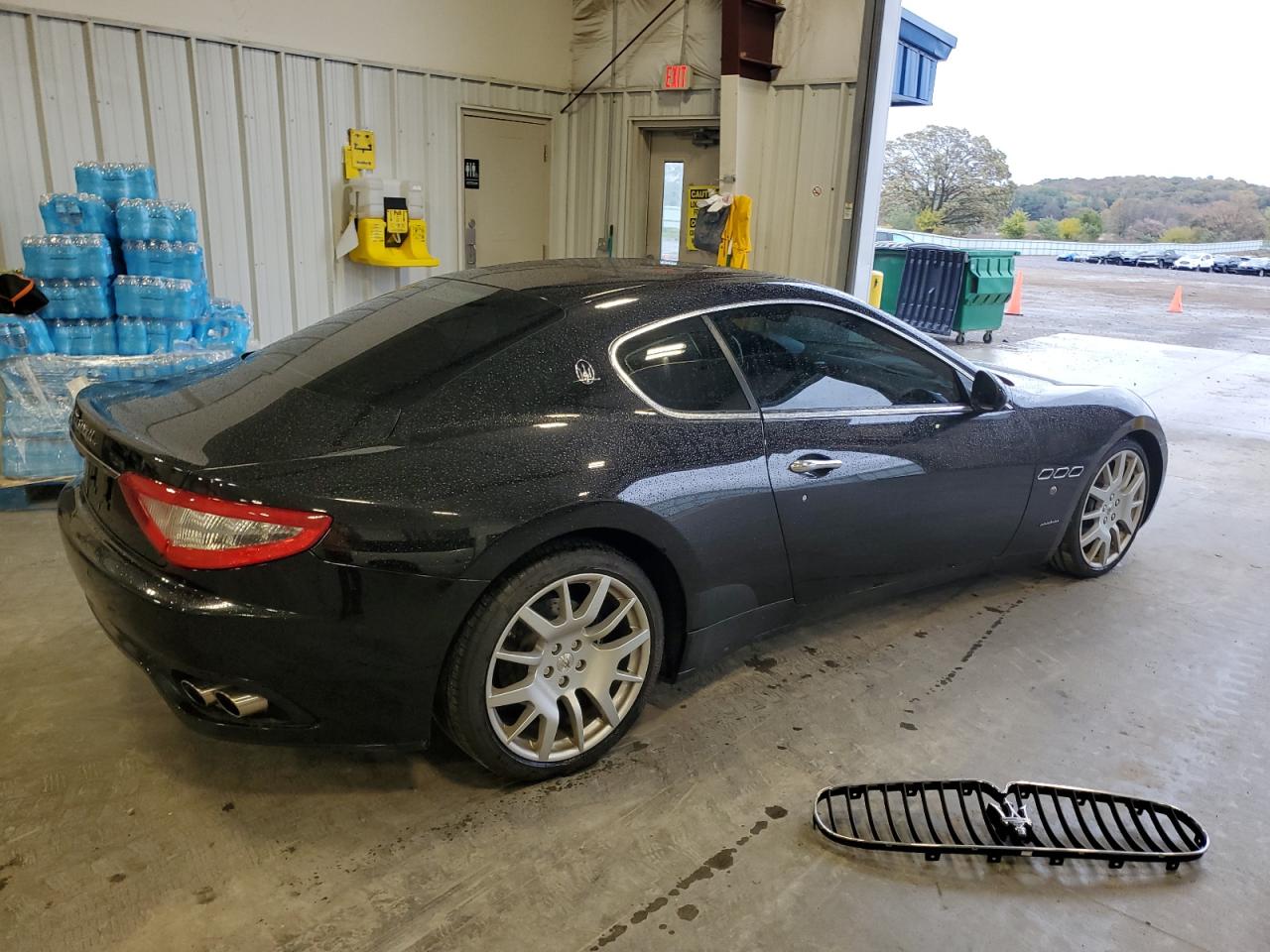 2008 Maserati Granturismo Black vin: ZAMGJ45A580037363