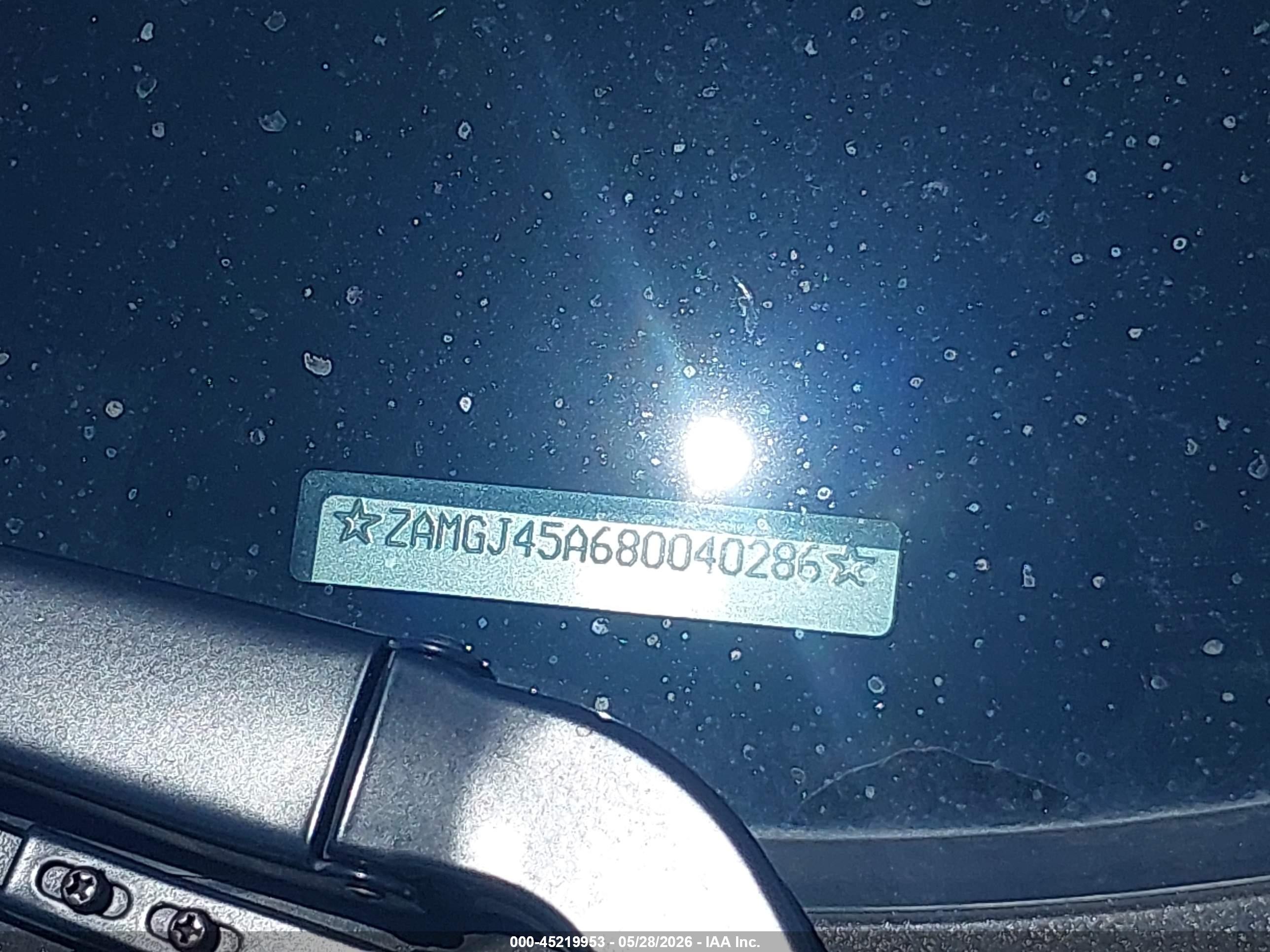 2008 Maserati Granturismo Silver vin: ZAMGJ45A680040286