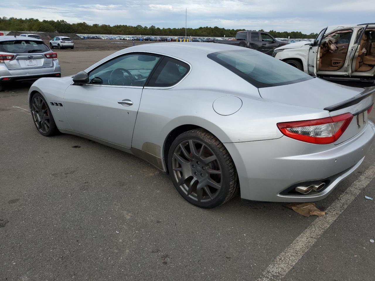 2008 Maserati Granturismo Silver vin: ZAMGJ45A980037818
