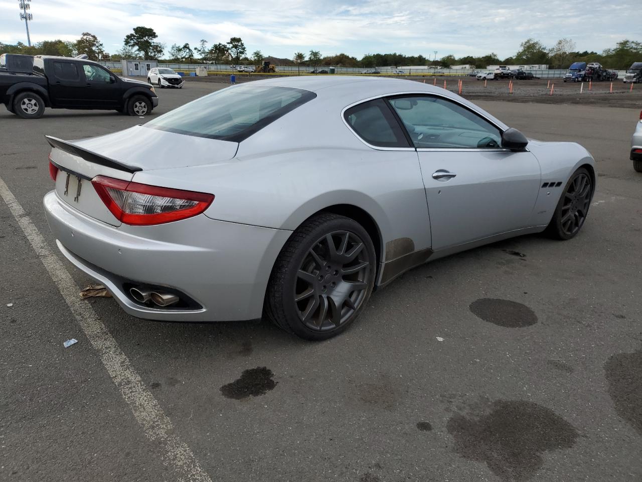 2008 Maserati Granturismo Silver vin: ZAMGJ45A980037818