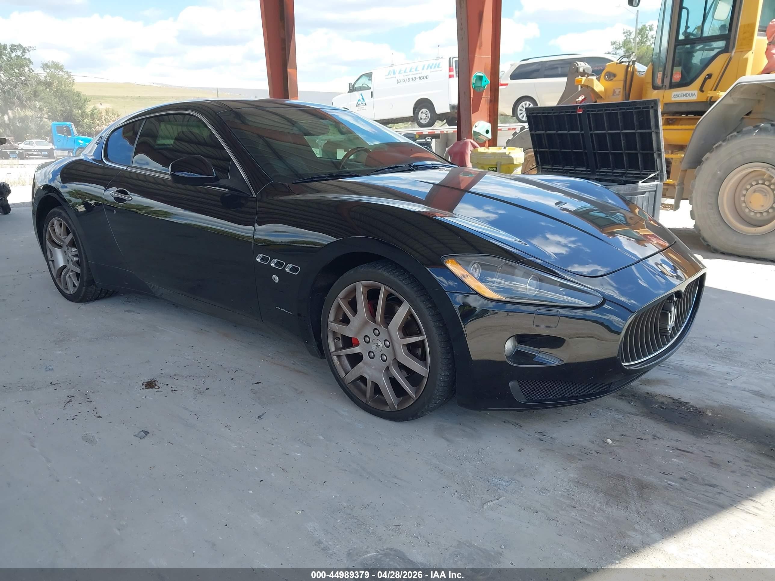 2008 Maserati Granturismo   Black vin: ZAMGJ45AX80034376