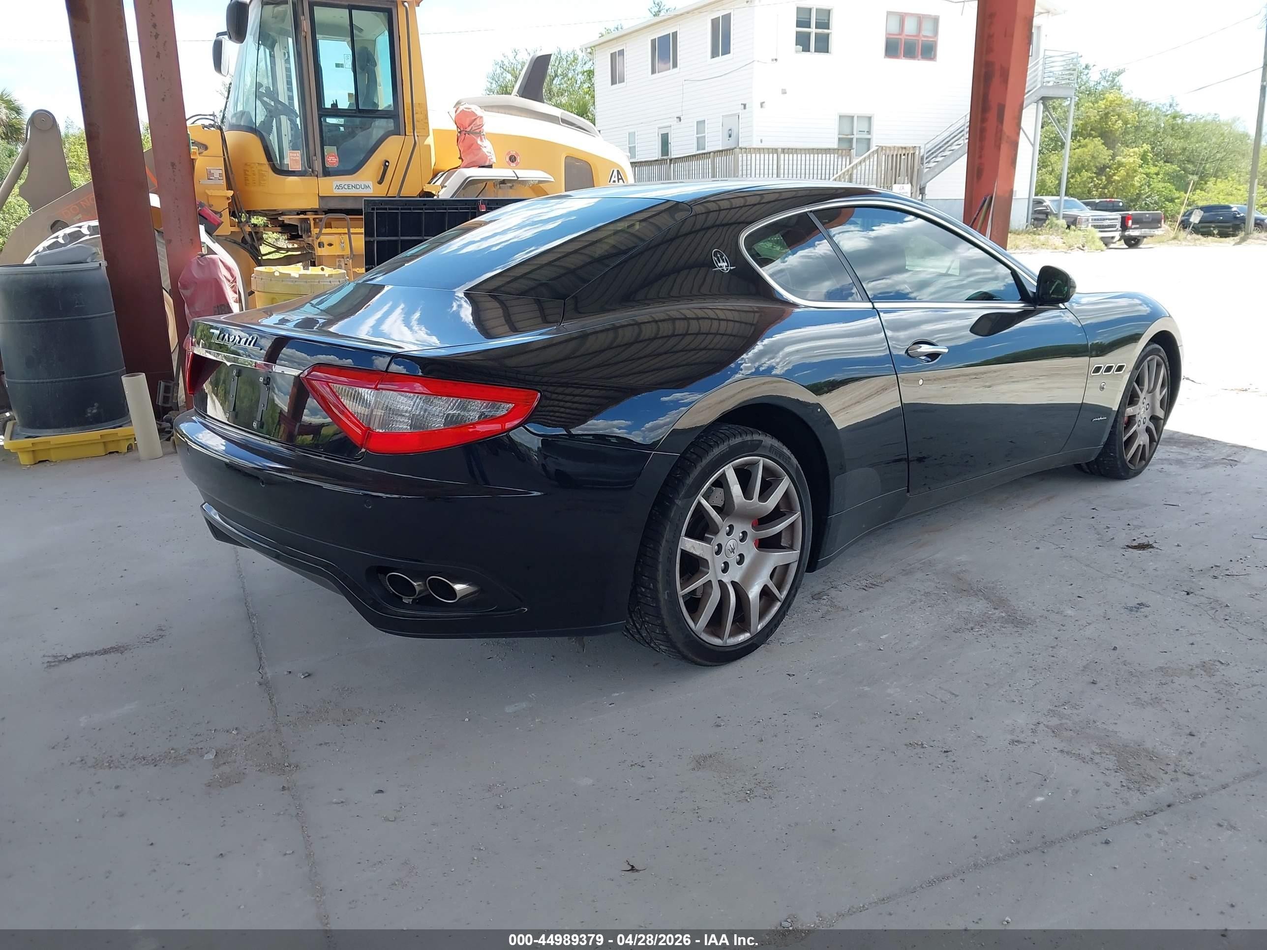 2008 Maserati Granturismo   Black vin: ZAMGJ45AX80034376