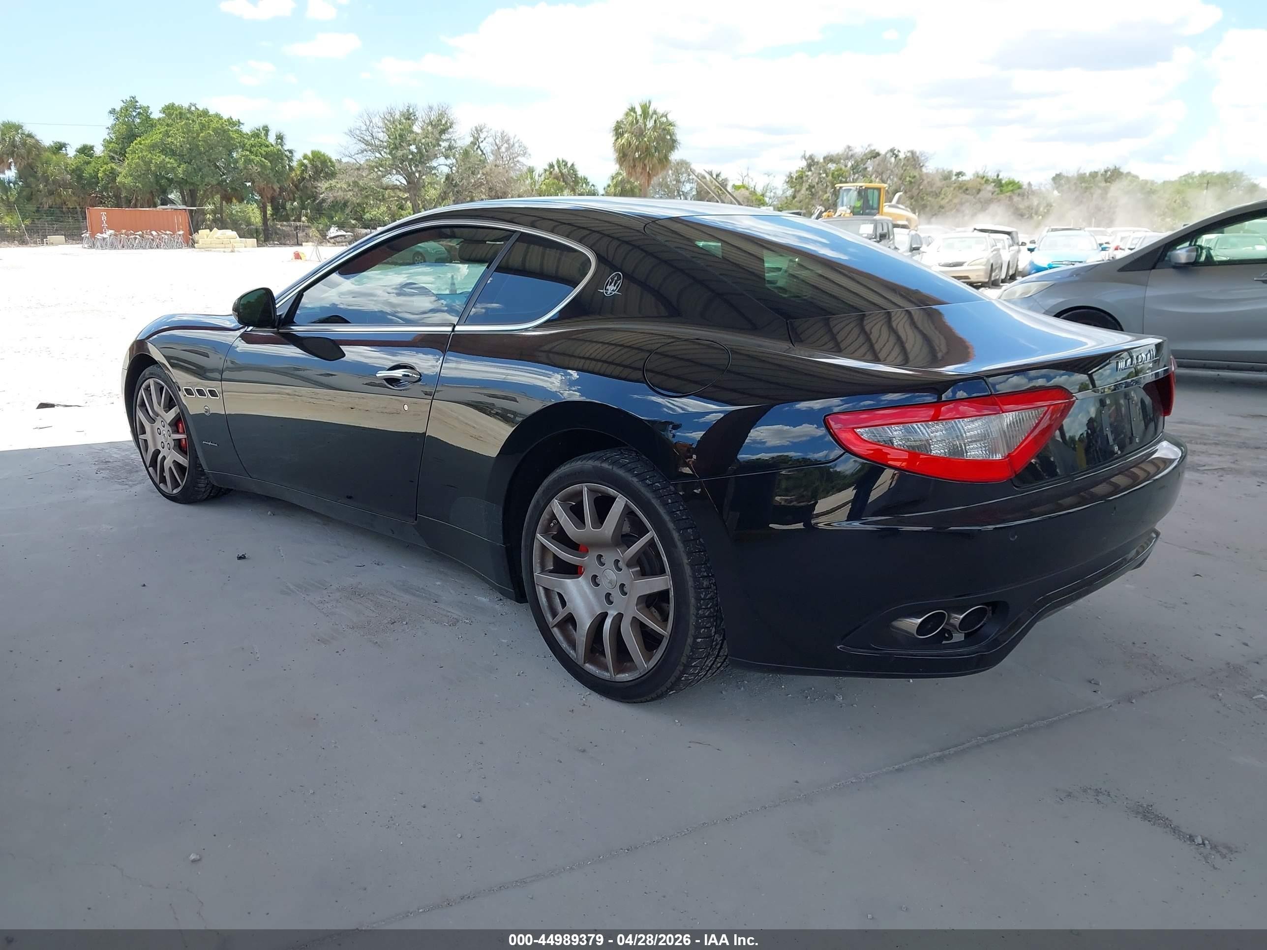 2008 Maserati Granturismo   Black vin: ZAMGJ45AX80034376