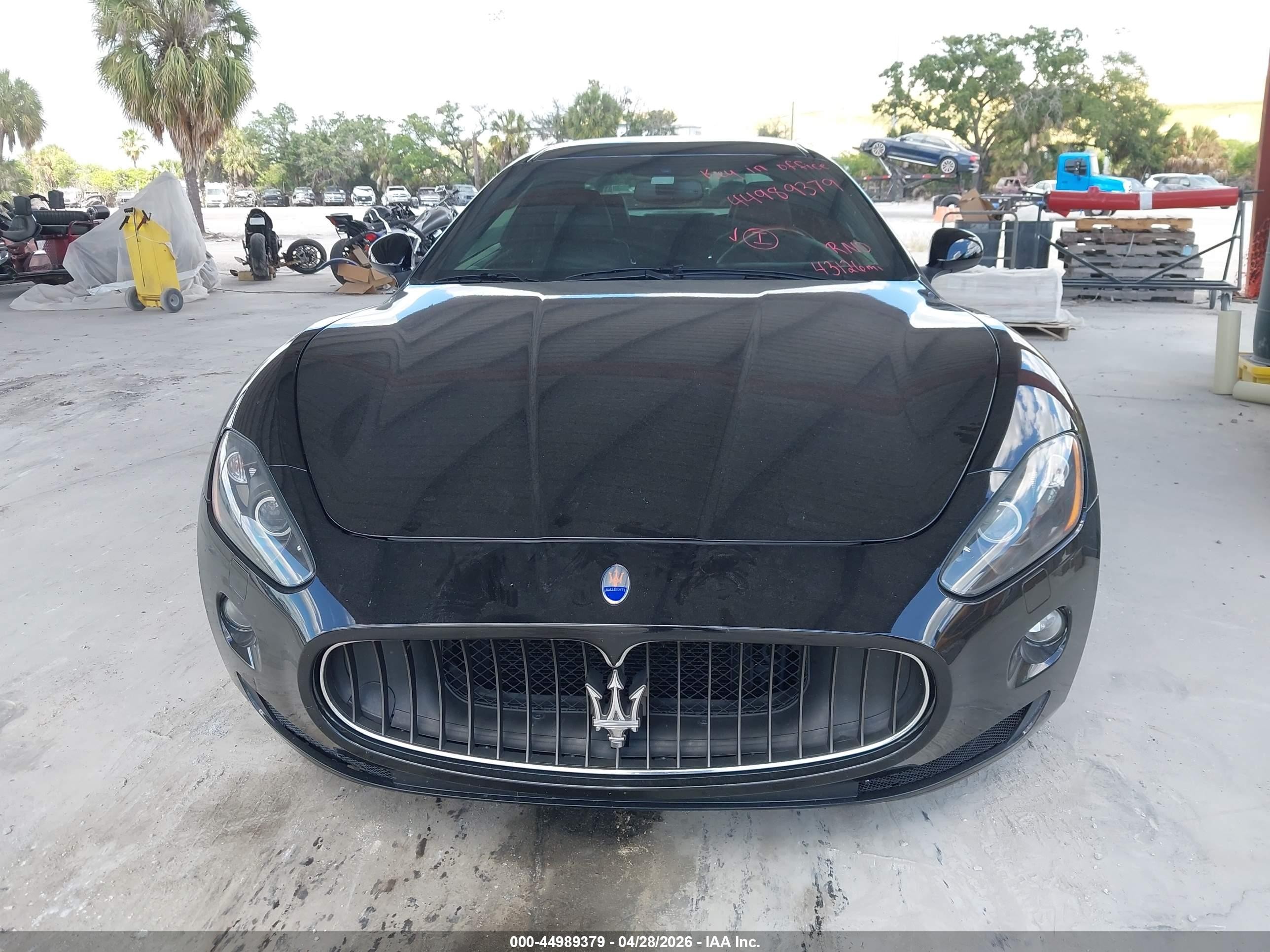 2008 Maserati Granturismo   Black vin: ZAMGJ45AX80034376