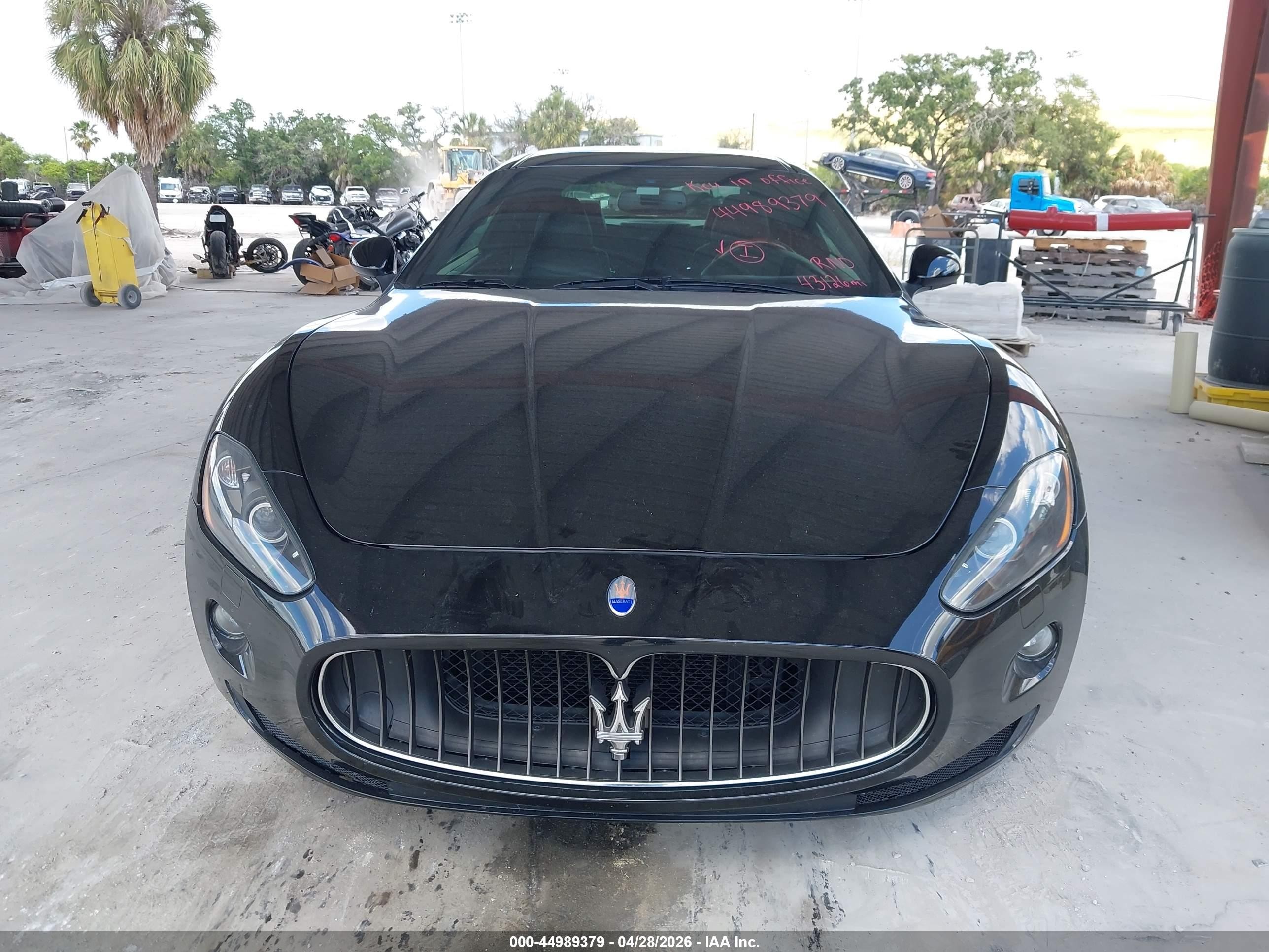 2008 Maserati Granturismo   Black vin: ZAMGJ45AX80034376