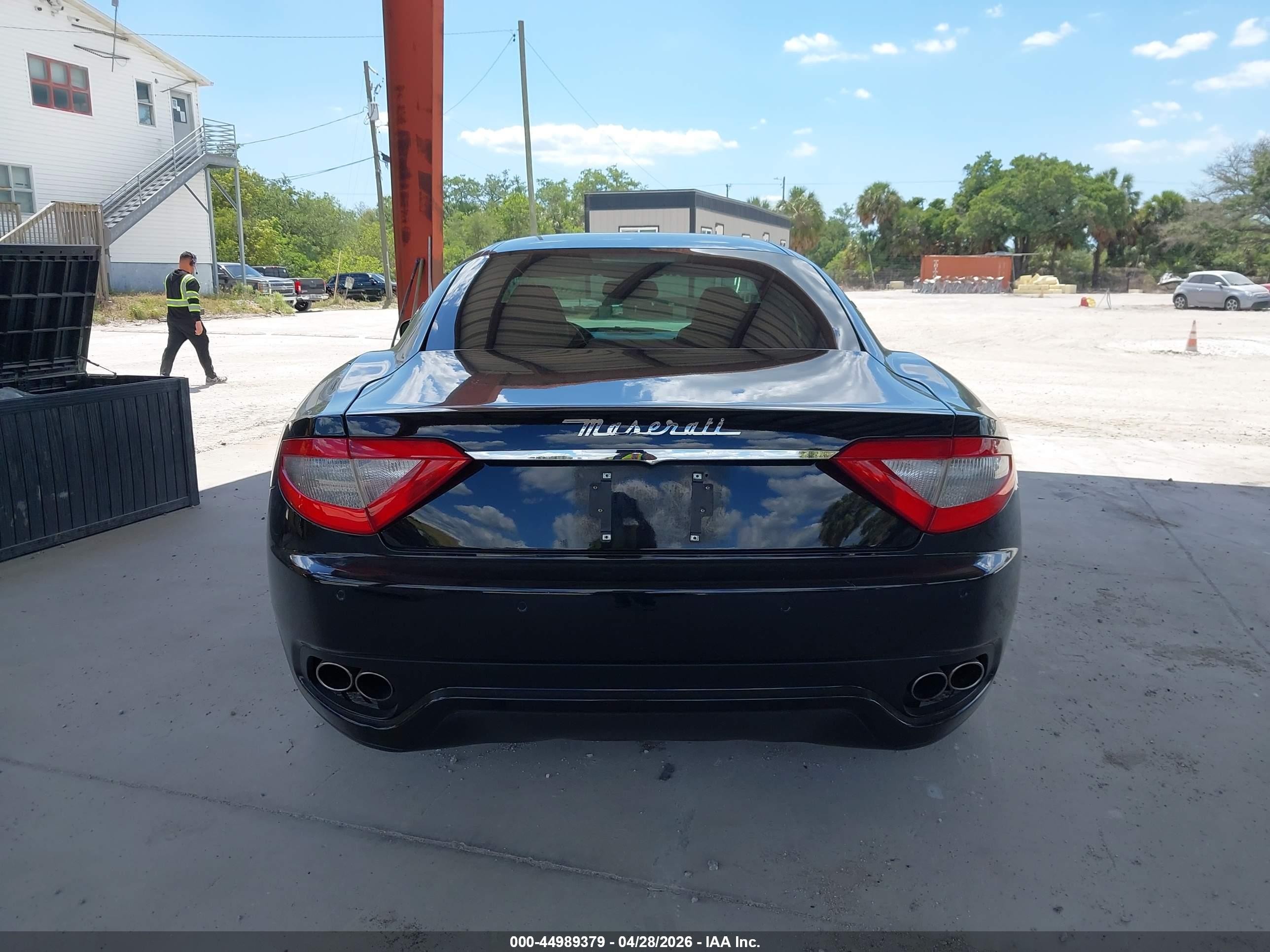2008 Maserati Granturismo   Black vin: ZAMGJ45AX80034376