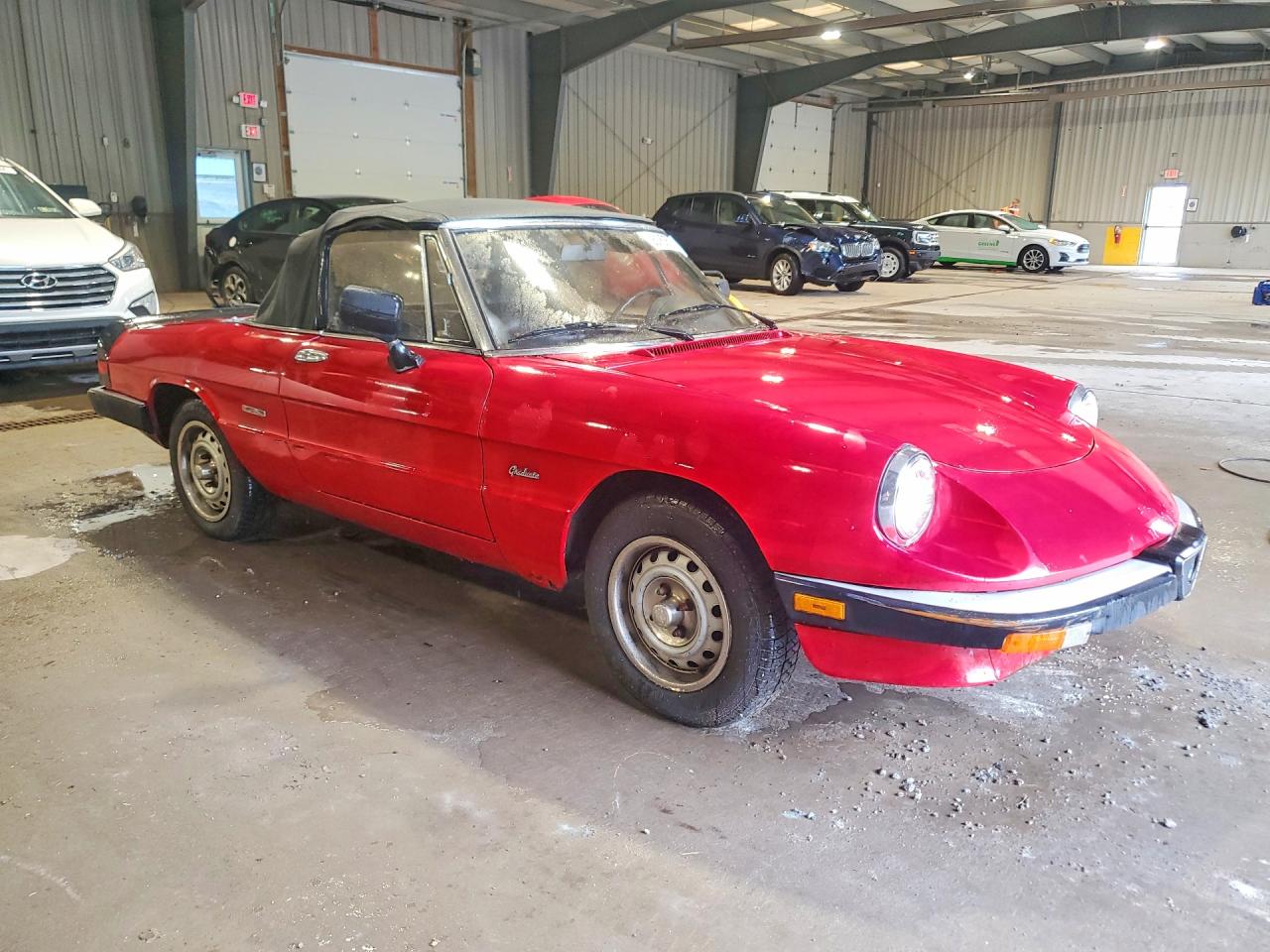 1986 Alfa Romeo Veloce 2000 Spider Red vin: ZARBA5414G1043255