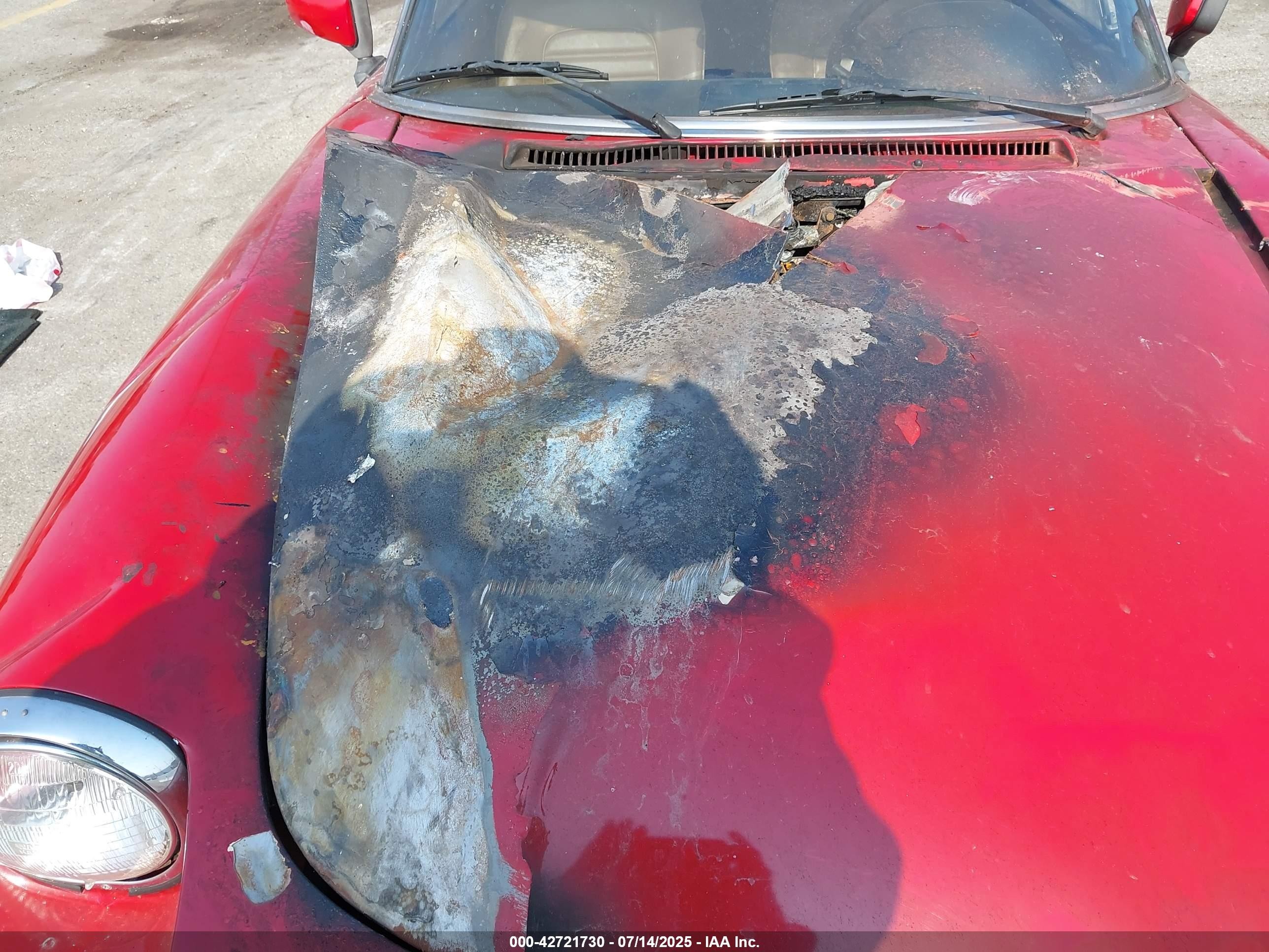 1989 Alfa Romeo Spider Graduate Красный vin: ZARBA5641K1063205