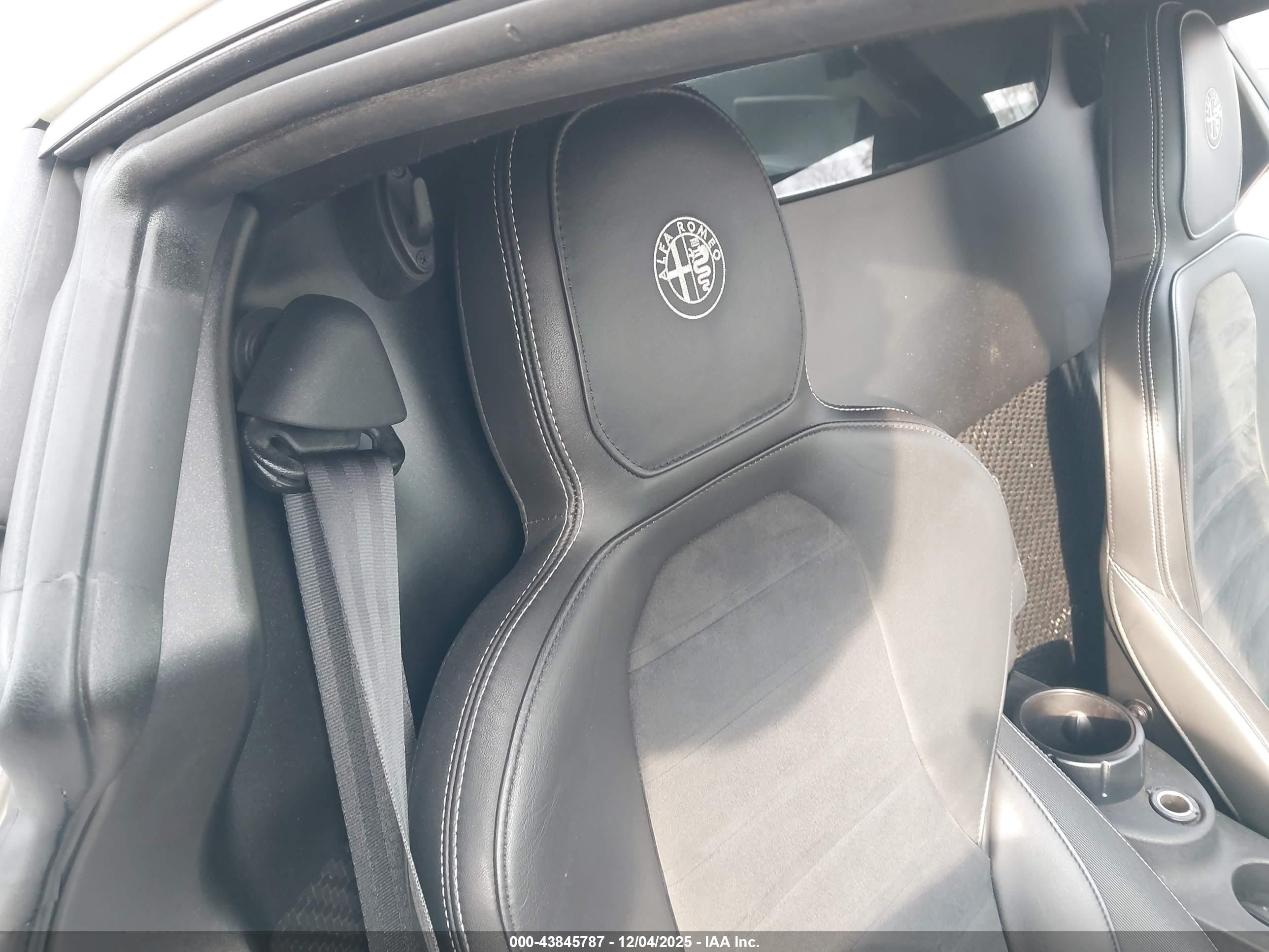 2015 Alfa Romeo 4c Launch Edition White vin: ZARBAAC43FM144806