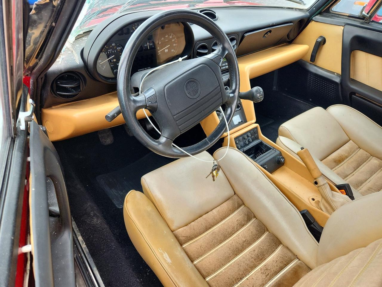 1991 Alfa Romeo Romeo Red vin: ZARBB32G1M6005201