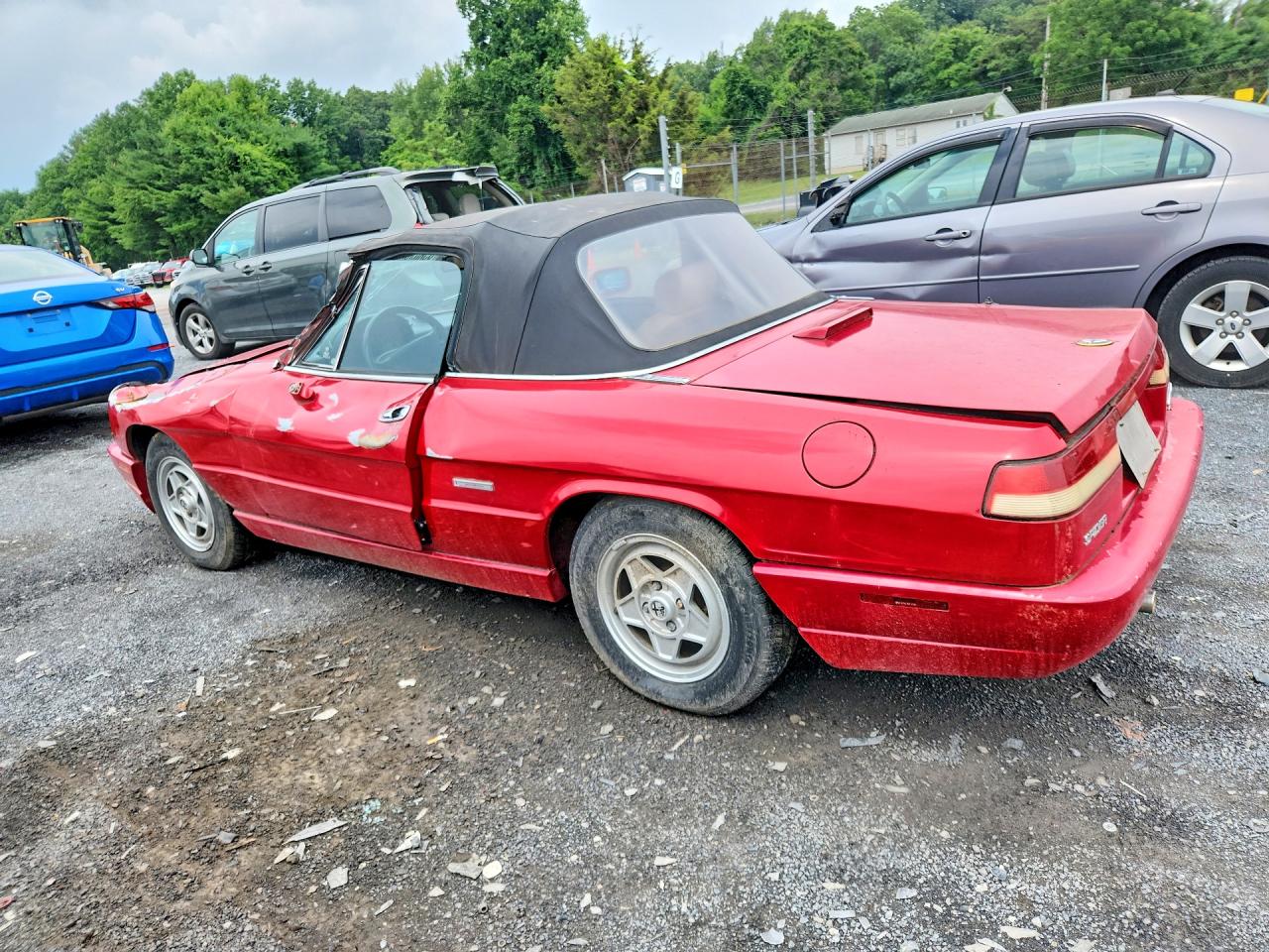 1991 Alfa Romeo Romeo Red vin: ZARBB32G1M6005201