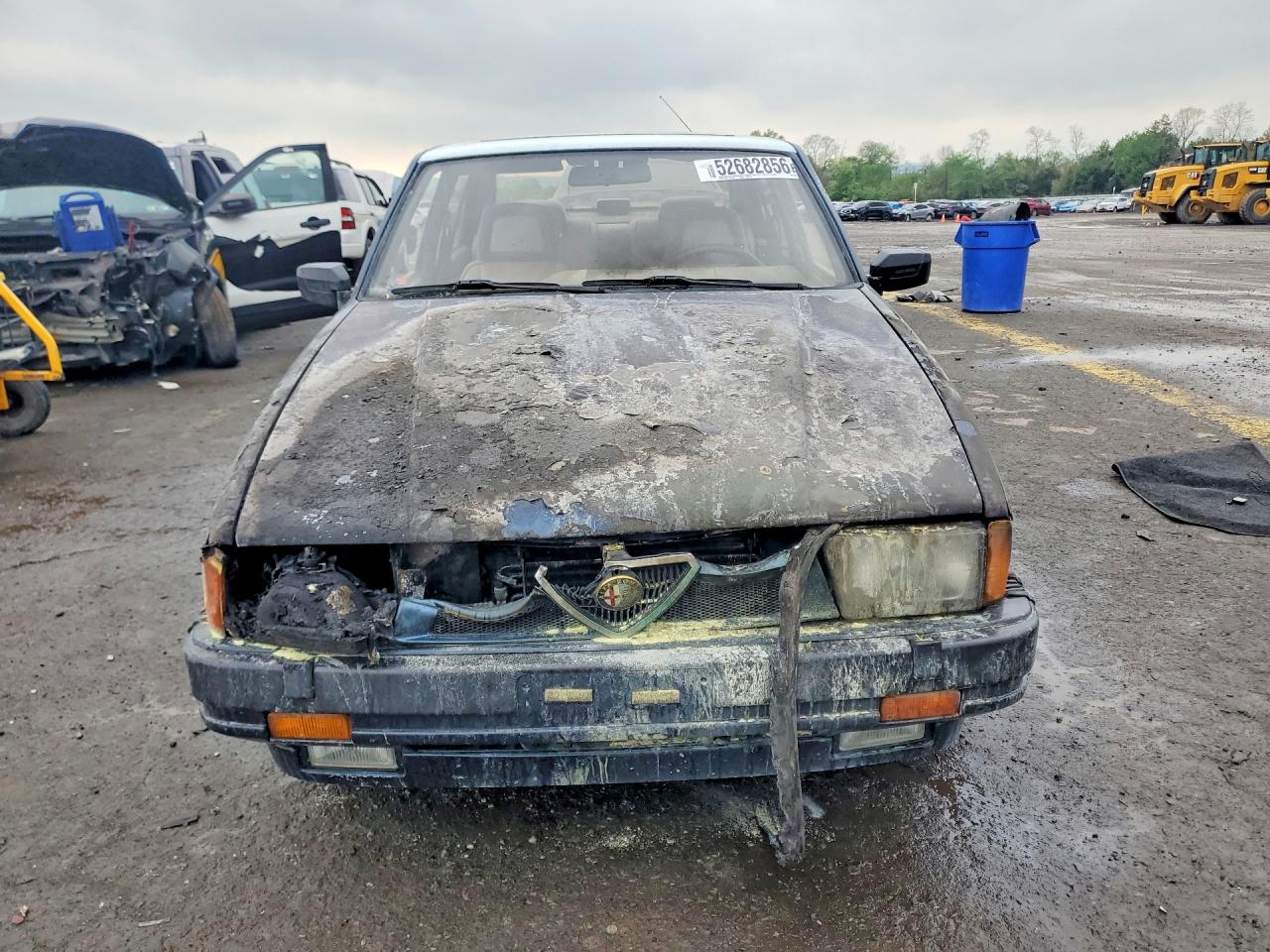 1987 Alfa Romeo Milano Platinum Синий vin: ZARDA1361H1025523
