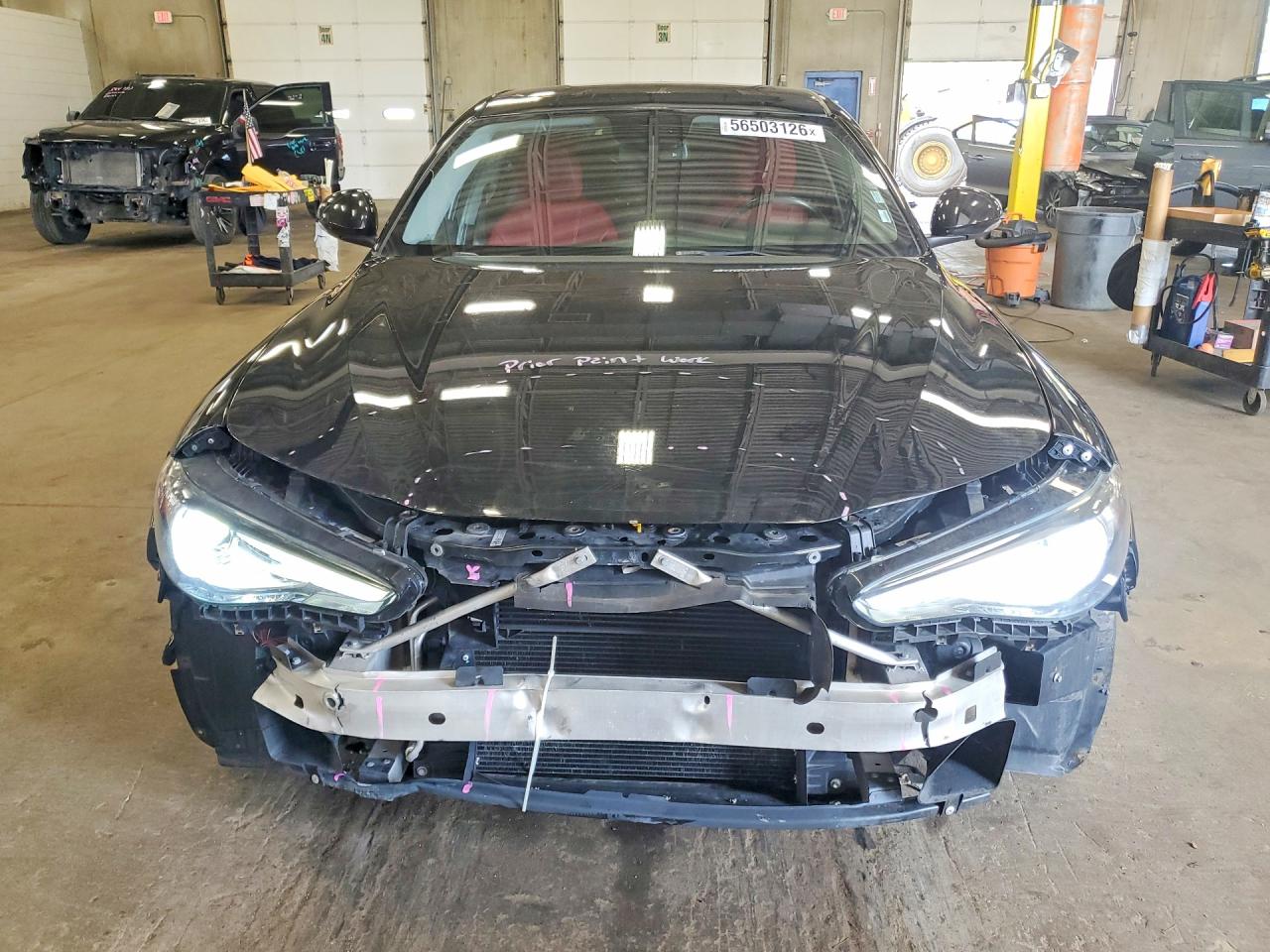 2017 Alfa Romeo Giulia Q4 Black vin: ZARFAEDNXH7555976
