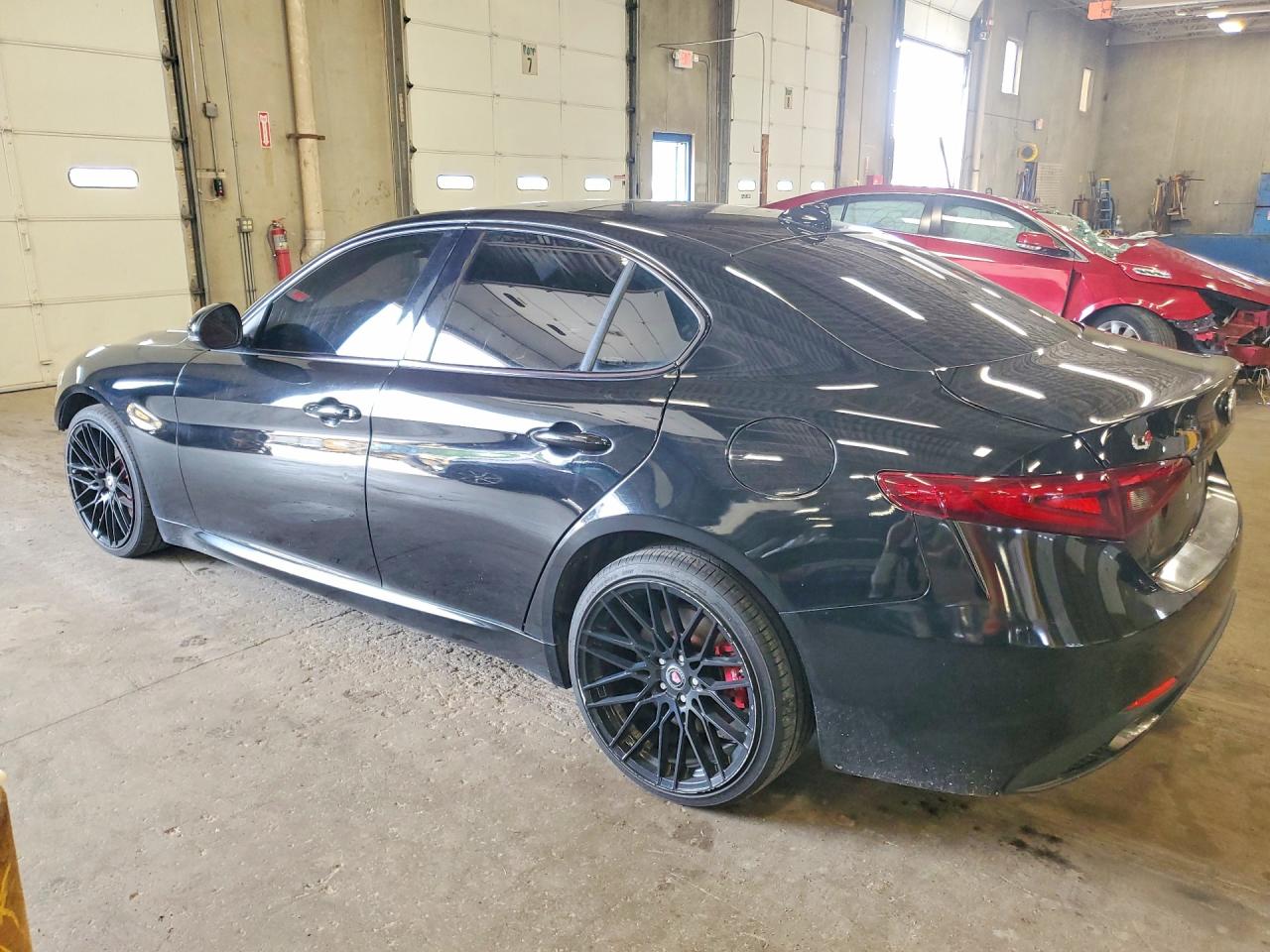 2017 Alfa Romeo Giulia Q4 Black vin: ZARFAEDNXH7555976