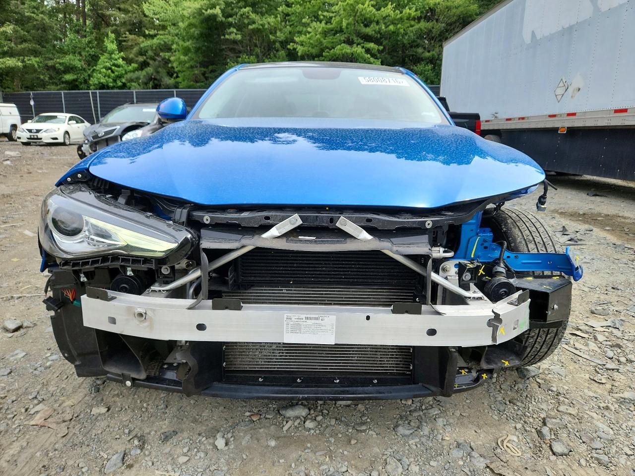 2018 Alfa Romeo Giulia Q4 Blue vin: ZARFAEDNXJ7573383
