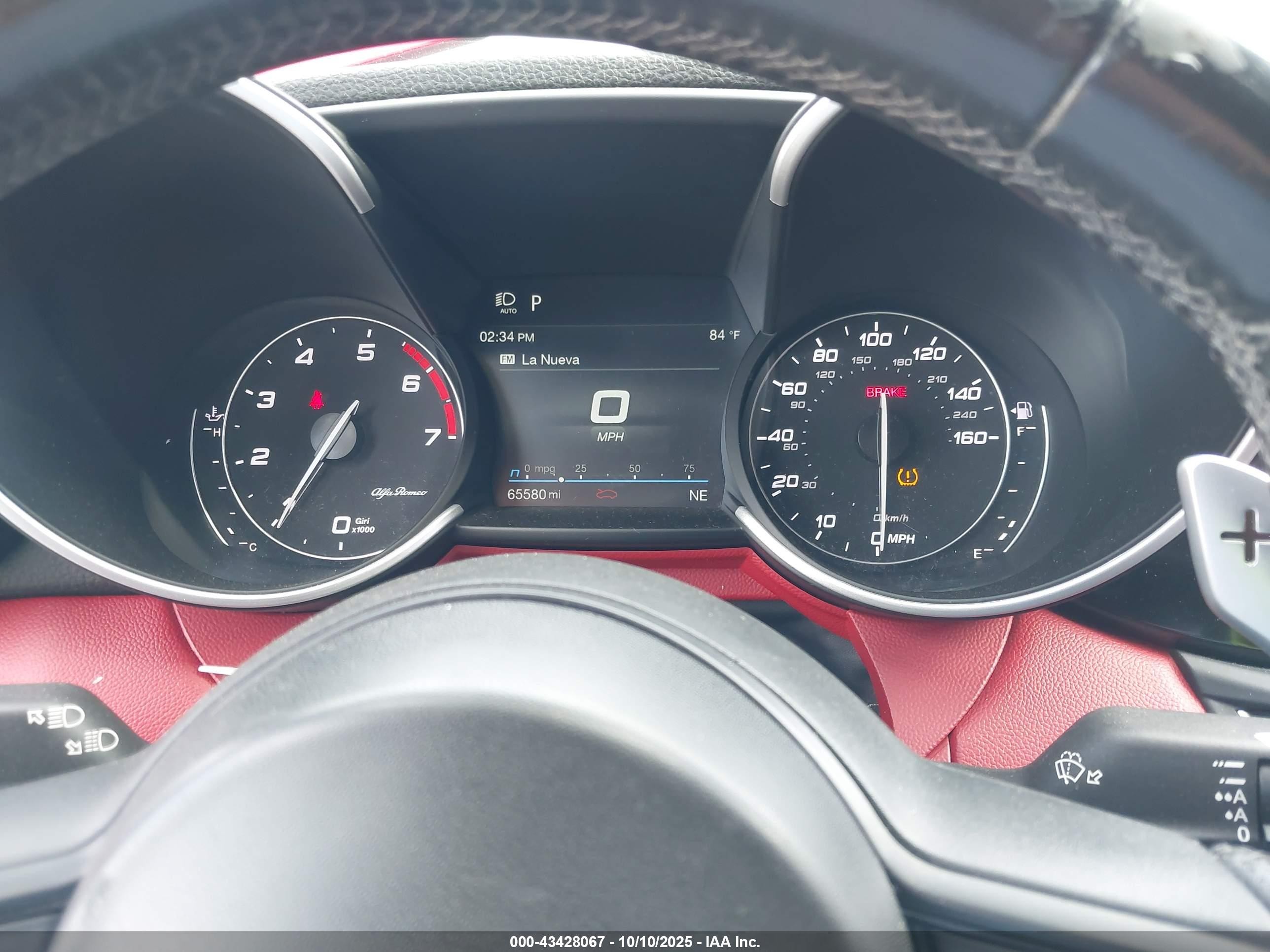 2020 Alfa Romeo Giulia Sport Rwd Red vin: ZARFAMAN9L7626852