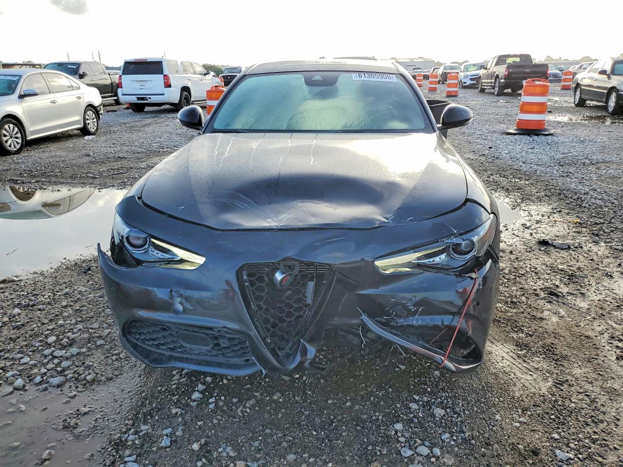 2023 Alfa Romeo Giulia Ti Charcoal vin: ZARFAMBN4P7666521