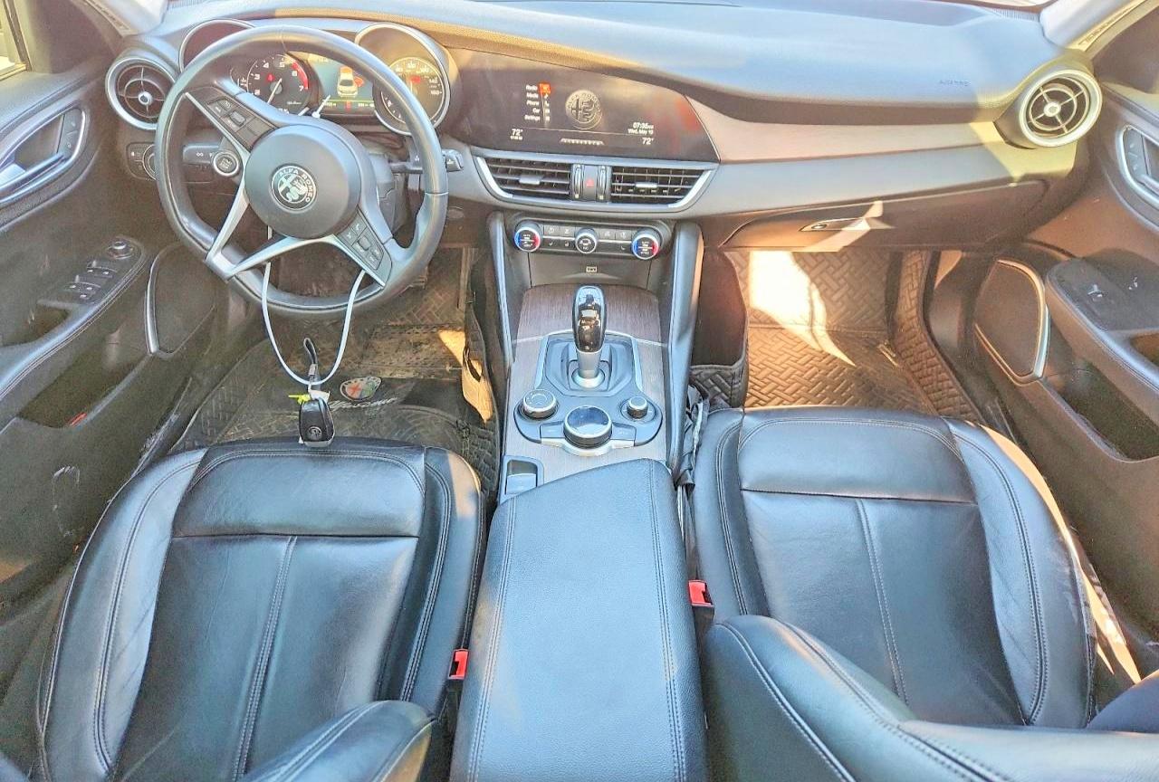 2019 Alfa Romeo Giulia Ti Черный vin: ZARFANBN3K7623125