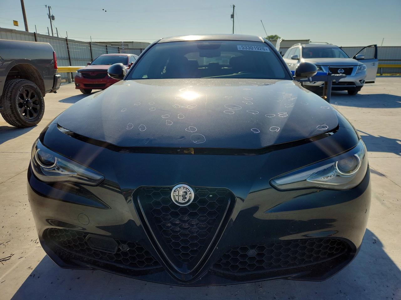 2019 Alfa Romeo Giulia Ti Черный vin: ZARFANBN3K7623125