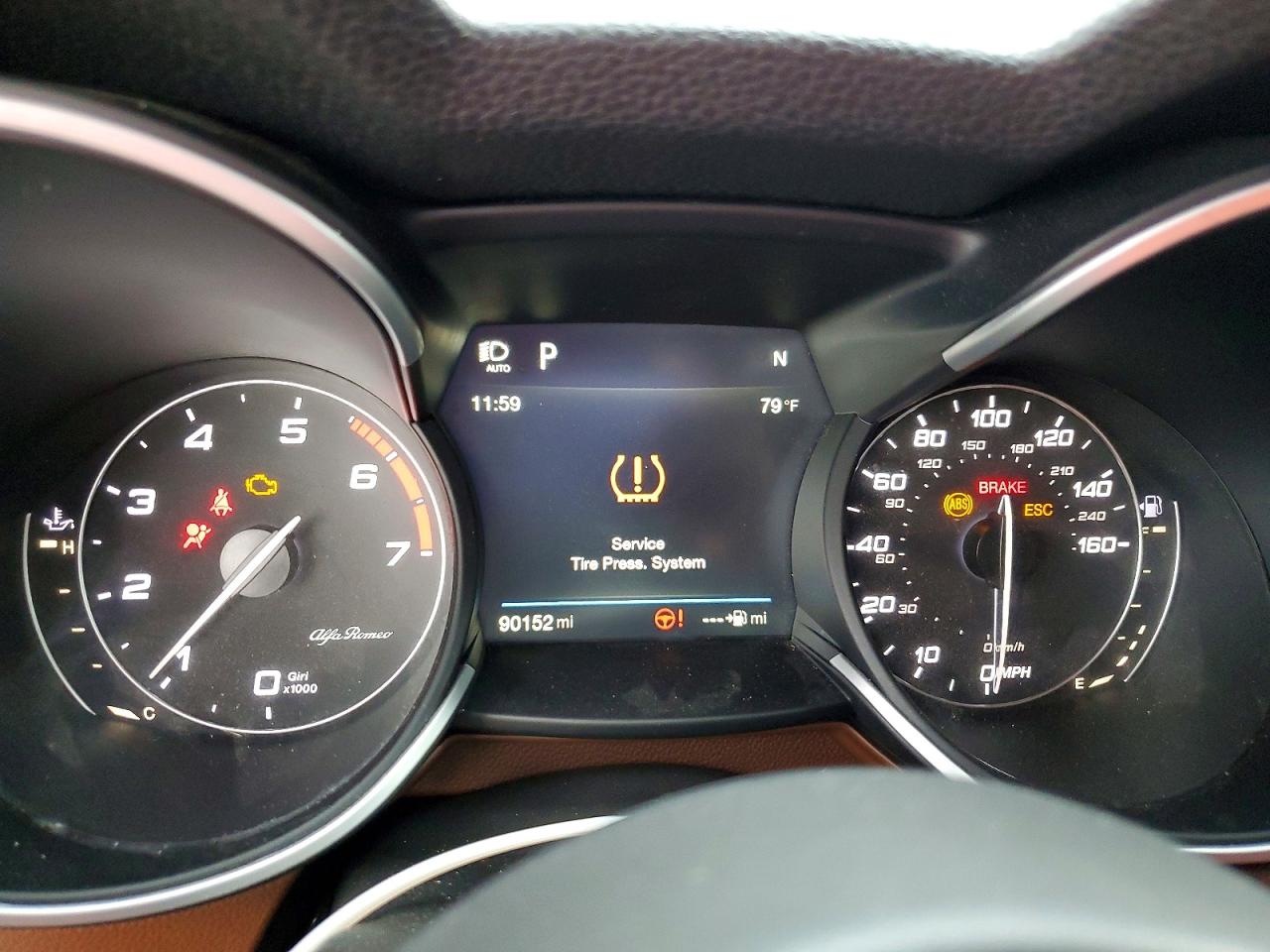 2018 Alfa Romeo Stelvio Black vin: ZASFAKAN7J7B87945
