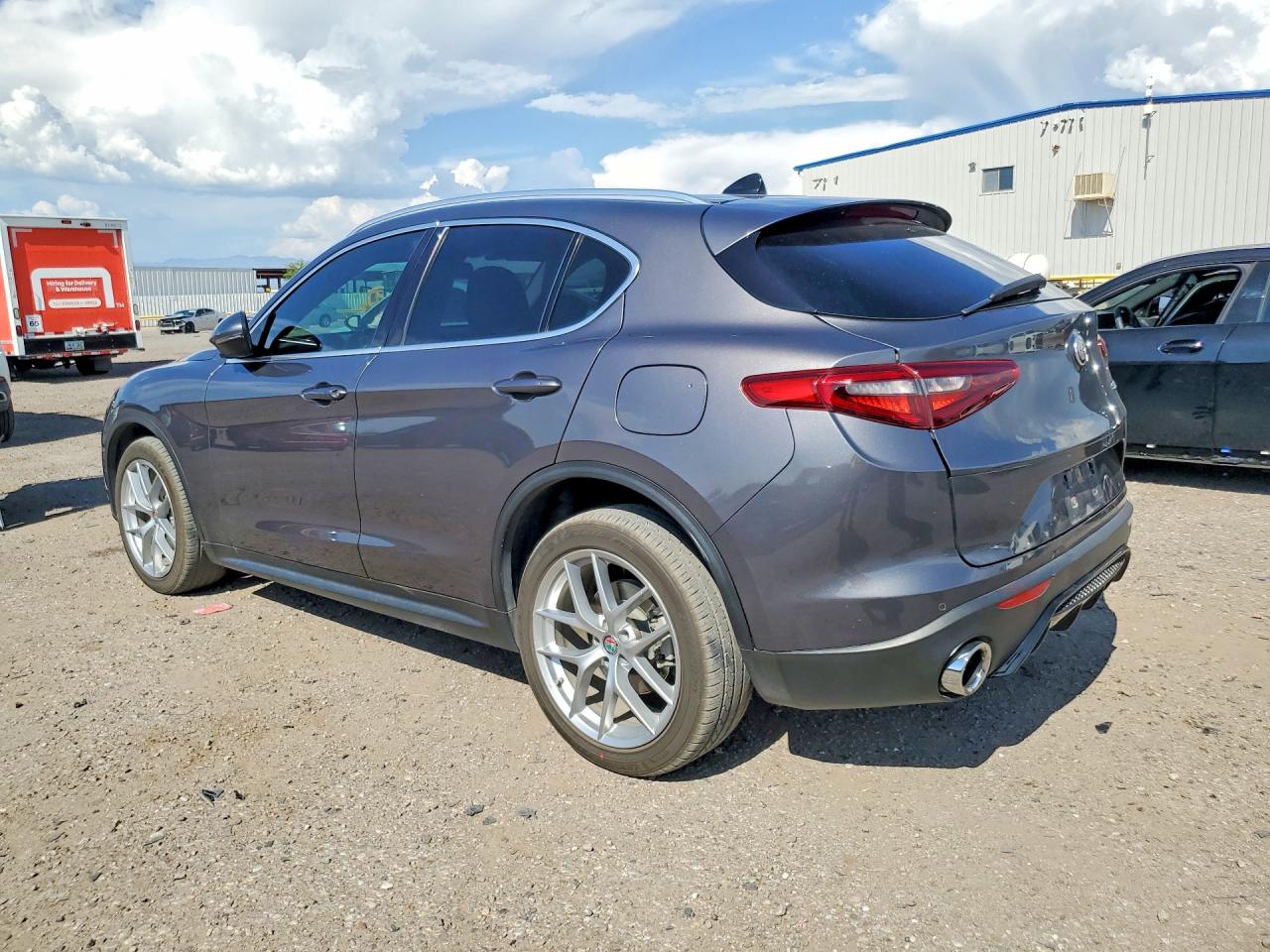 2018 Alfa Romeo Stelvio Ti Charcoal vin: ZASFAKBN7J7C17539