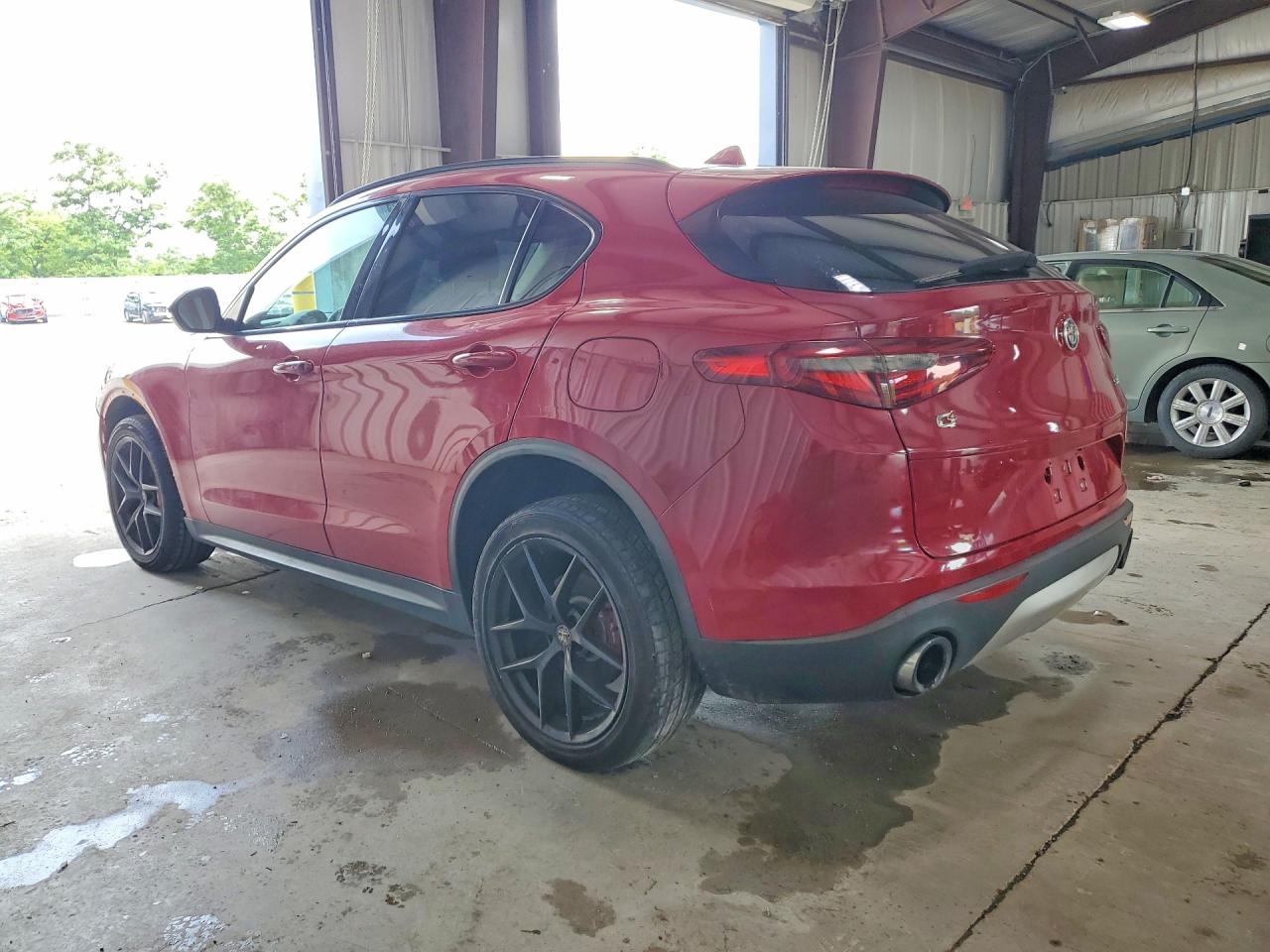2018 Alfa Romeo Stelvio Sport Red vin: ZASFAKPN7J7B72756