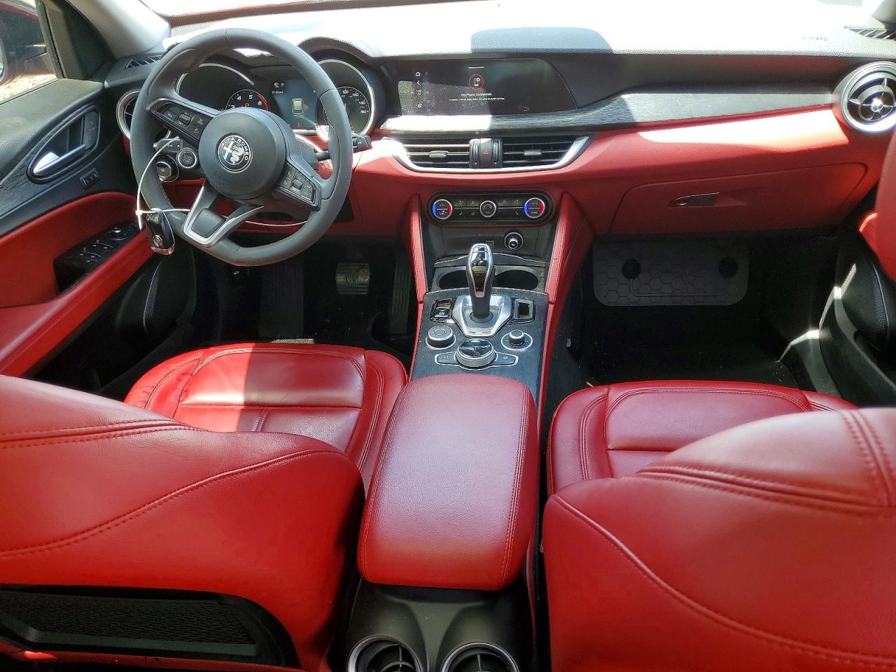 2021 Alfa Romeo Stelvio Sport Красный vin: ZASPAKAN9M7D18656