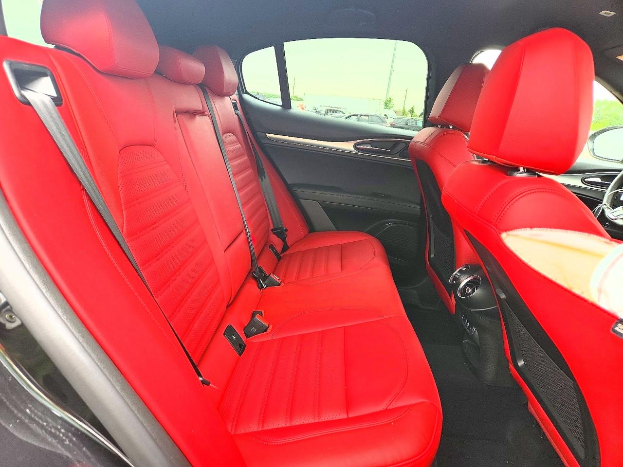 2025 Alfa Romeo Stelvio Base Black vin: ZASPAKANXS7E04264