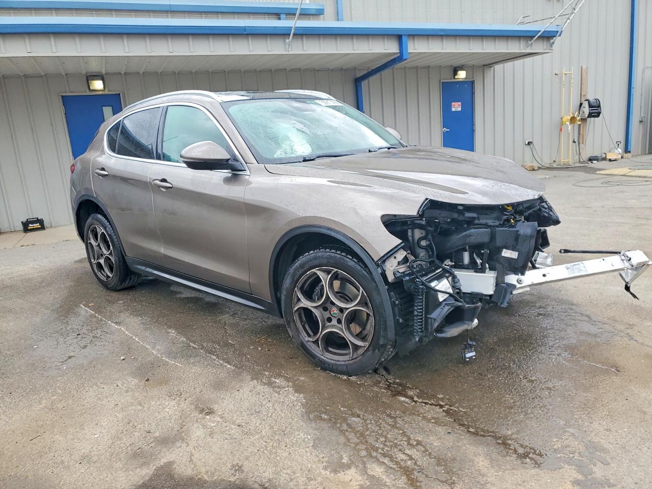 2019 Alfa Romeo Stelvio Ti Tan vin: ZASPAKBN5K7C45149