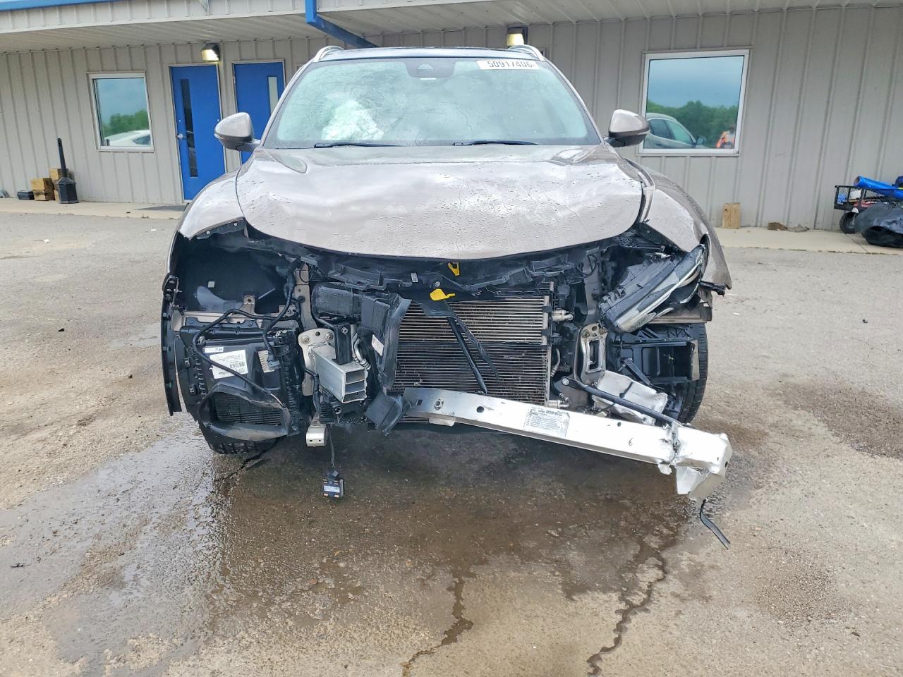 2019 Alfa Romeo Stelvio Ti Tan vin: ZASPAKBN5K7C45149